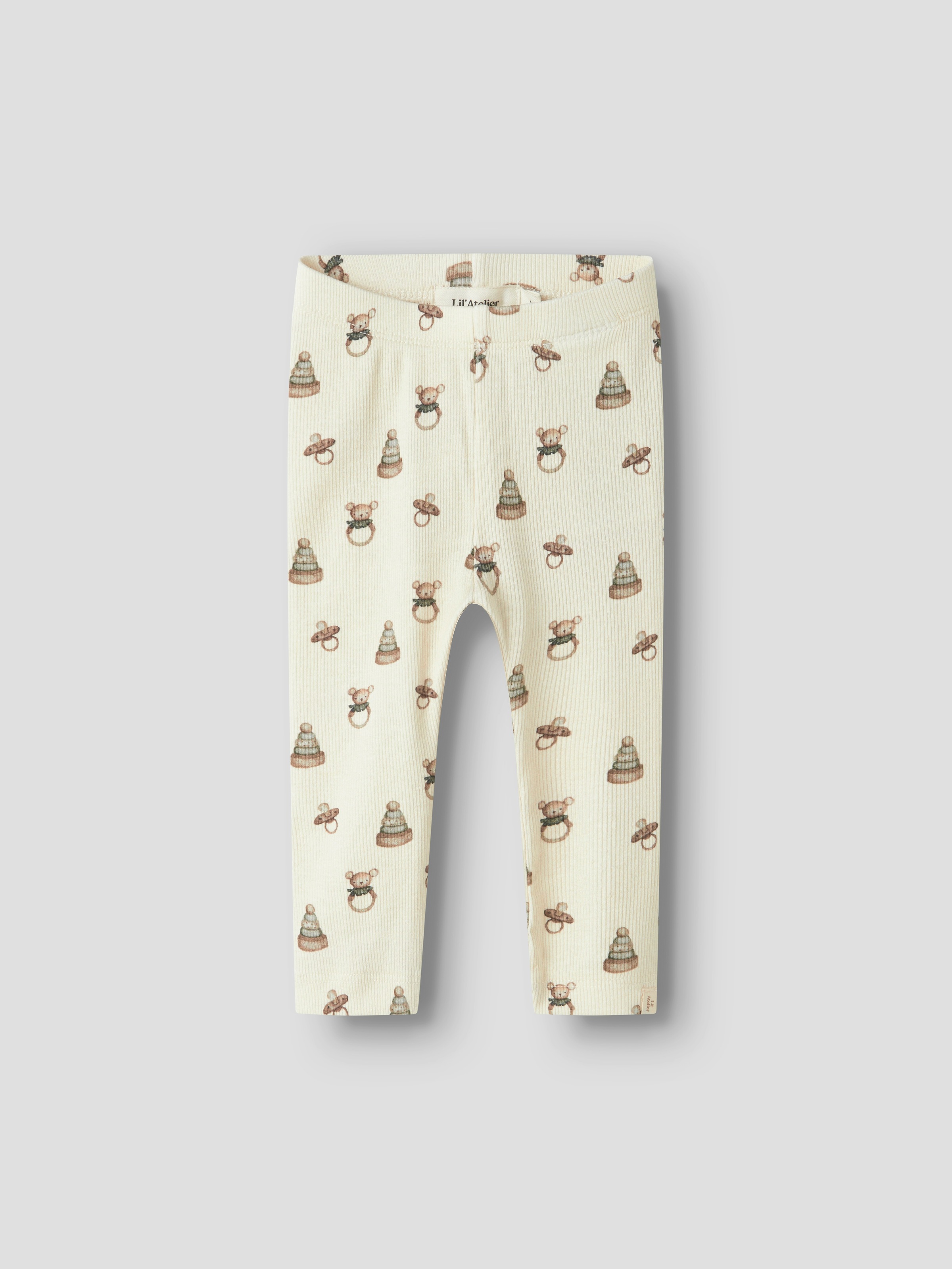 Lil' Atelier Leggings »NBNGAVO ELF SLIM LEGGING LIL NOOS«  weiche Jersey Rippqualität