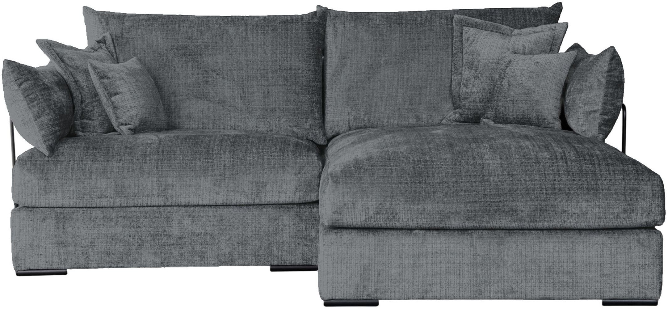 Home affaire Ecksofa "Casa XL L-Form, Breite 190 cm" Mega-Sofa, Cord oder C günstig online kaufen