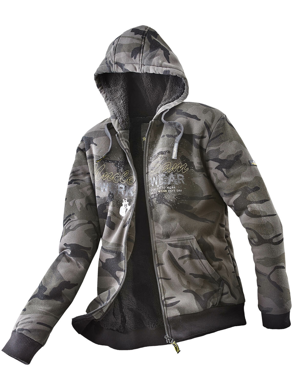 Uncle Sam Funktions-Kapuzensweatjacke "Sweat"