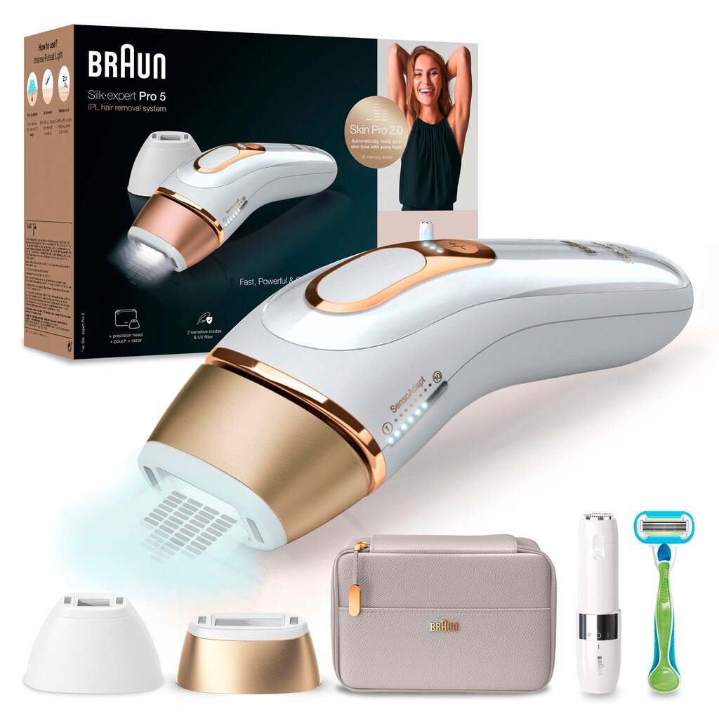 Braun IPL-Haarentferner »Silk-Expert Pro 5 PL5159«, 400.000 Lichtimpulse