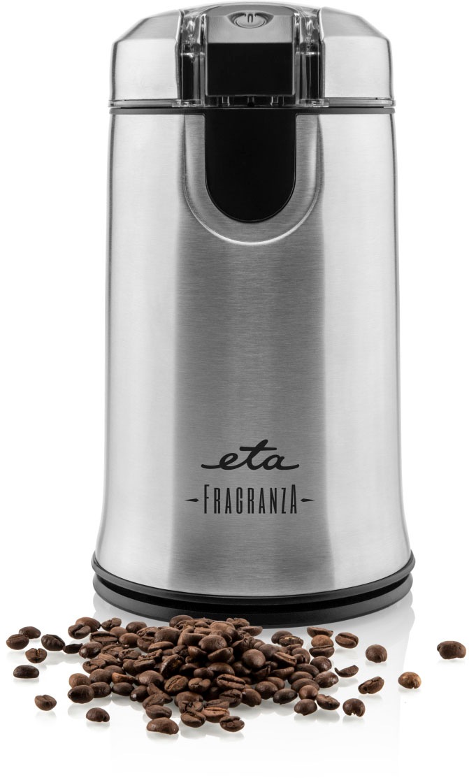 eta Kaffeemühle "Fragranza ETA006690000", 150 W, Schlagmesser, 50 g Bohnenbehälter, Edelstahl, mit 29000 Umdrehungen pro