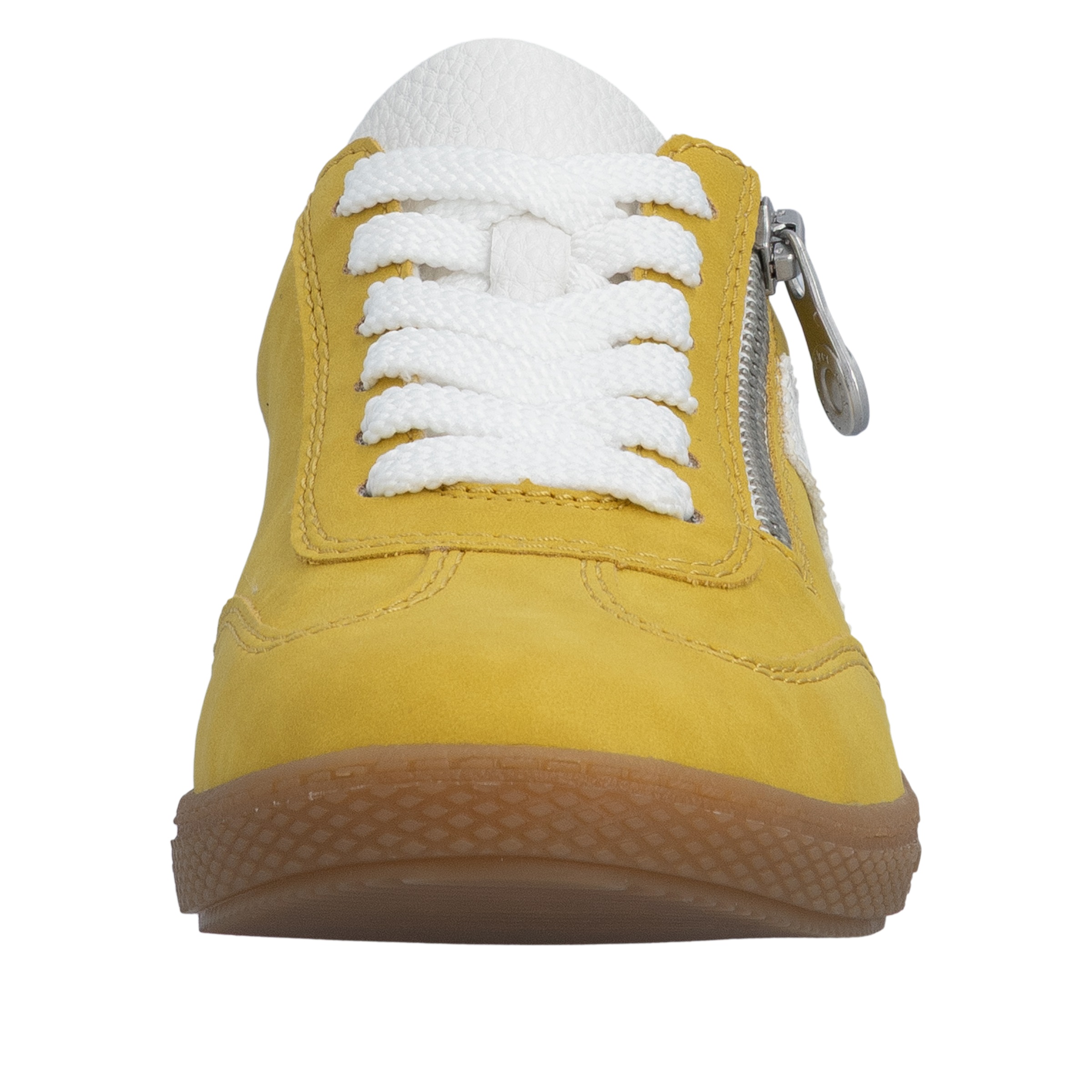 Rieker Women's Sneaker Mustard White 40 3