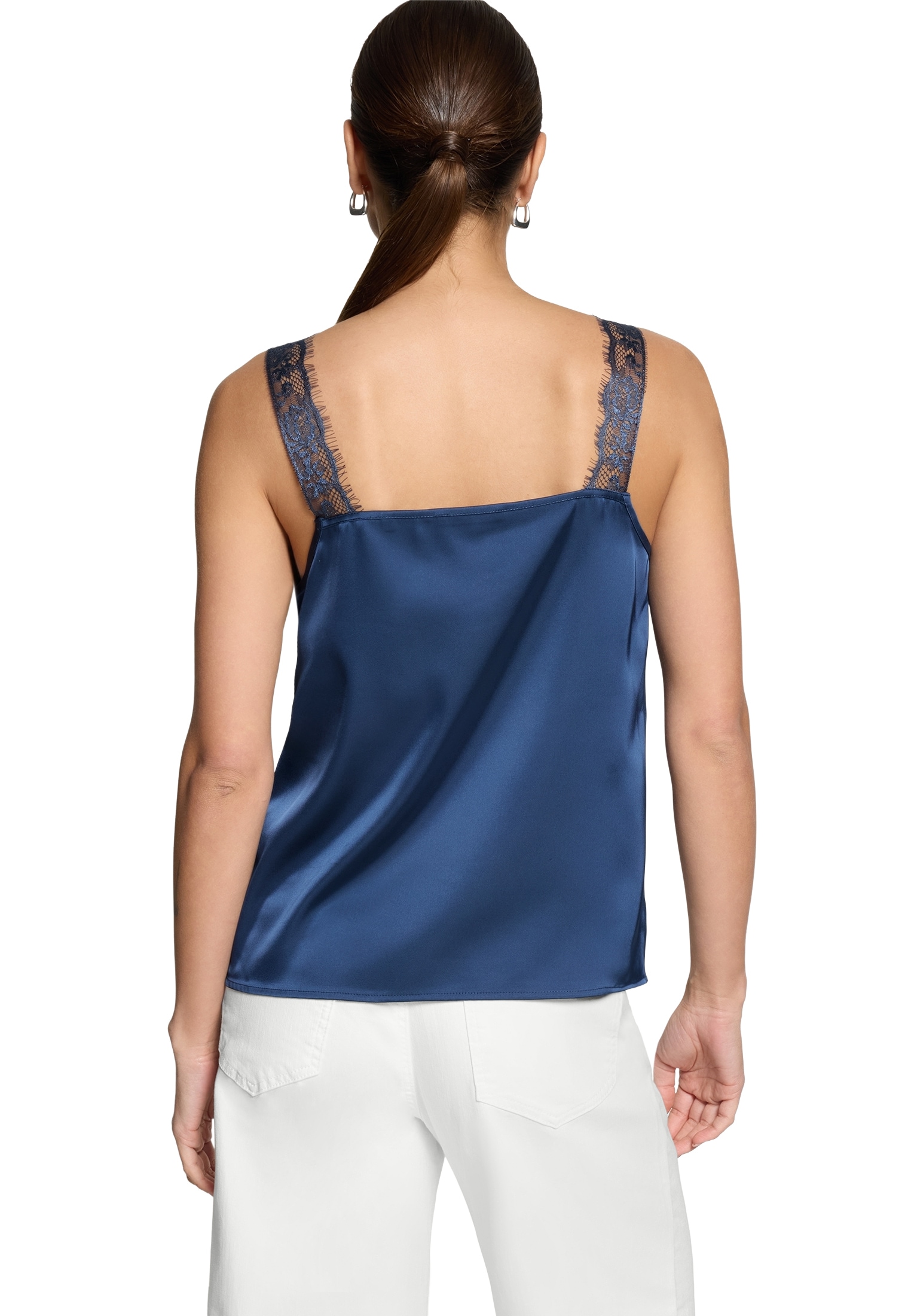 Zero Blusentop »Damen mit V-Ausschnitt«