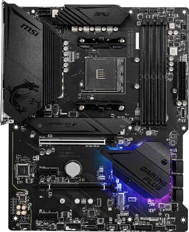 MSI Mainboard »MPG B550 GAMING PLUS«