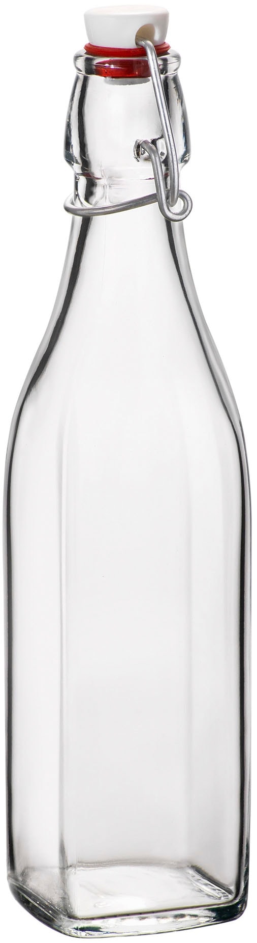 Bormioli Rocco Einmachglas »Flasche Swing 0,5l, 12 Stück« Set, 12 tlg. mit Bügelverschluss