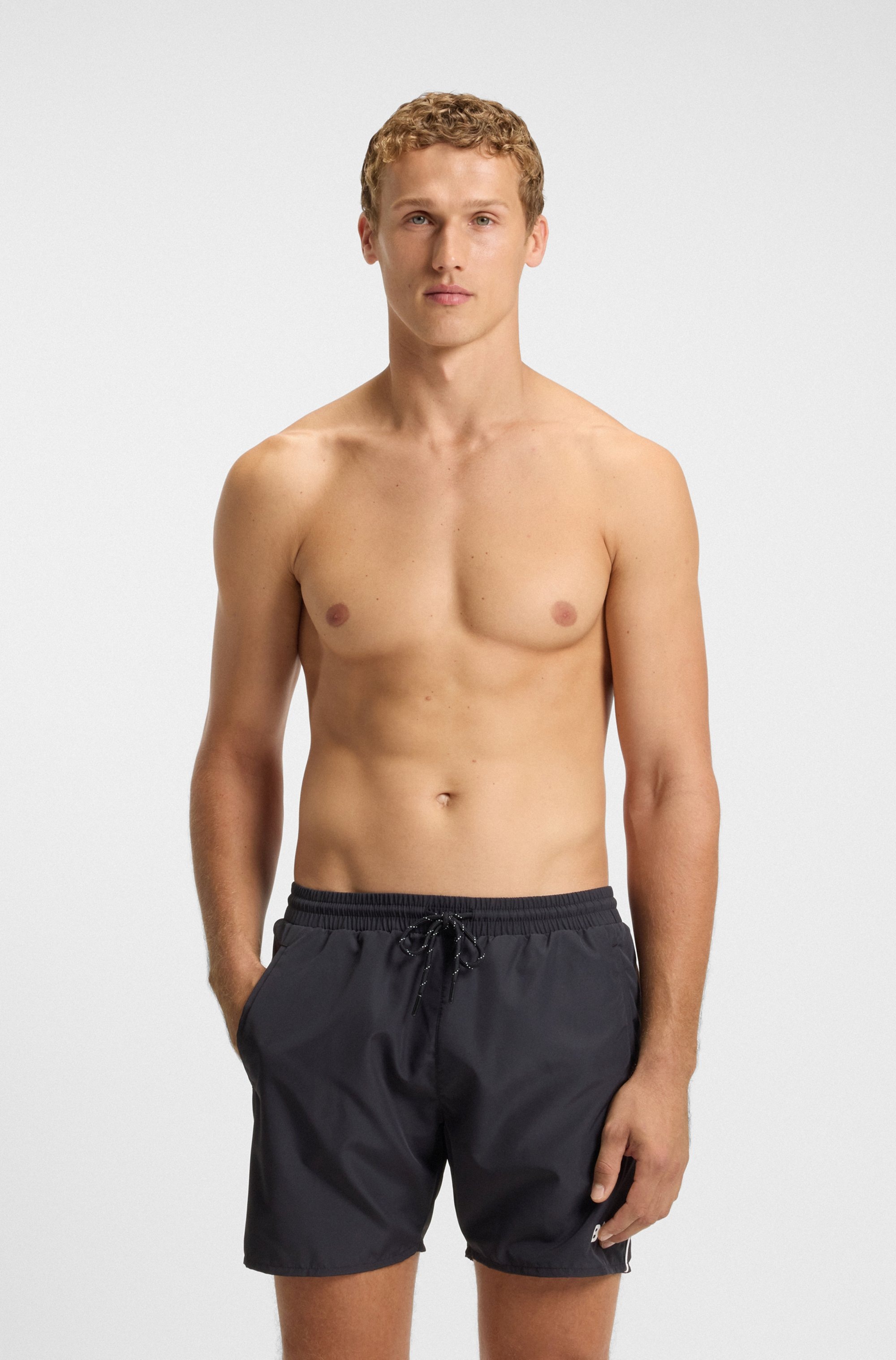 BOSS Badeshorts »Starfish«, mit Kontraststreifen