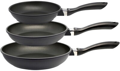 Pfannen-Set »Alucast«, Aluminium, (Set, 3 tlg., je 1 Pfanne Ø 20/24/28 cm, H: 4,5/5/6 cm)