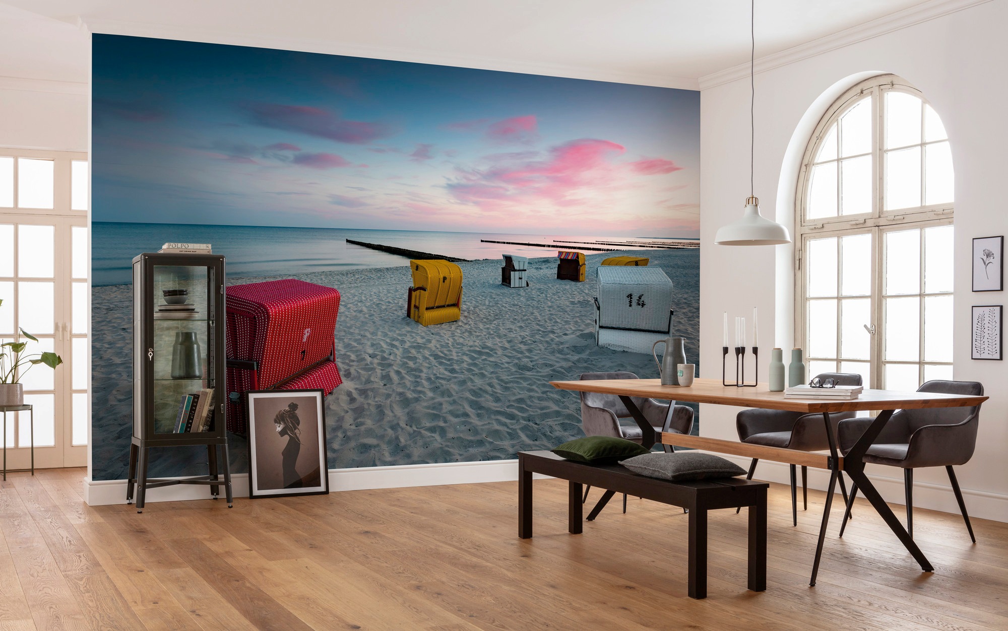 Komar Vliestapete »Digitaldruck Vlies - Ostseetraum - Größe 450 x 280 cm«, bedruckt, Wohnzimmer, Schlafzimmer