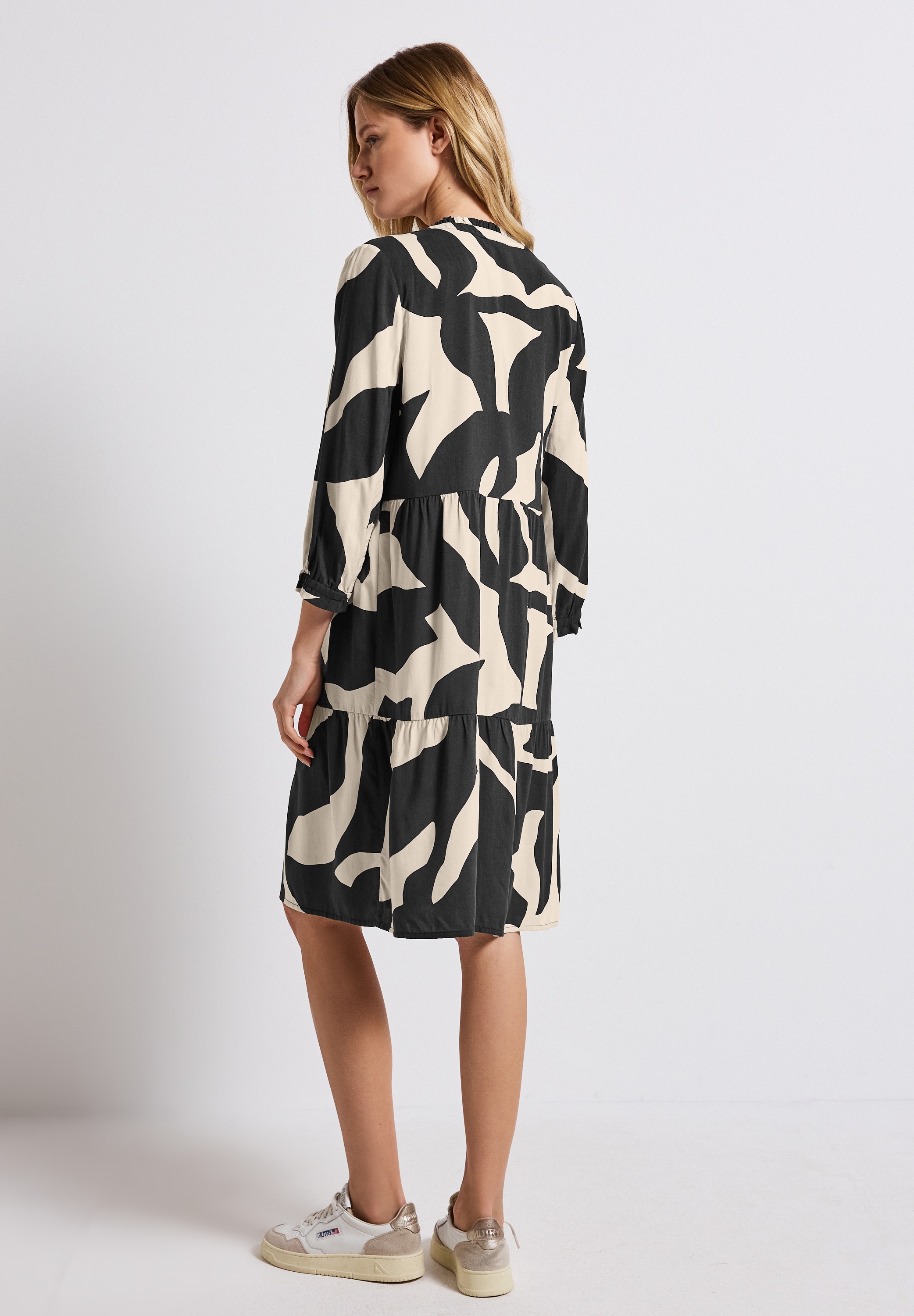 STREET ONE Tunikakleid Ohne Taschen mit Volant günstig online kaufen