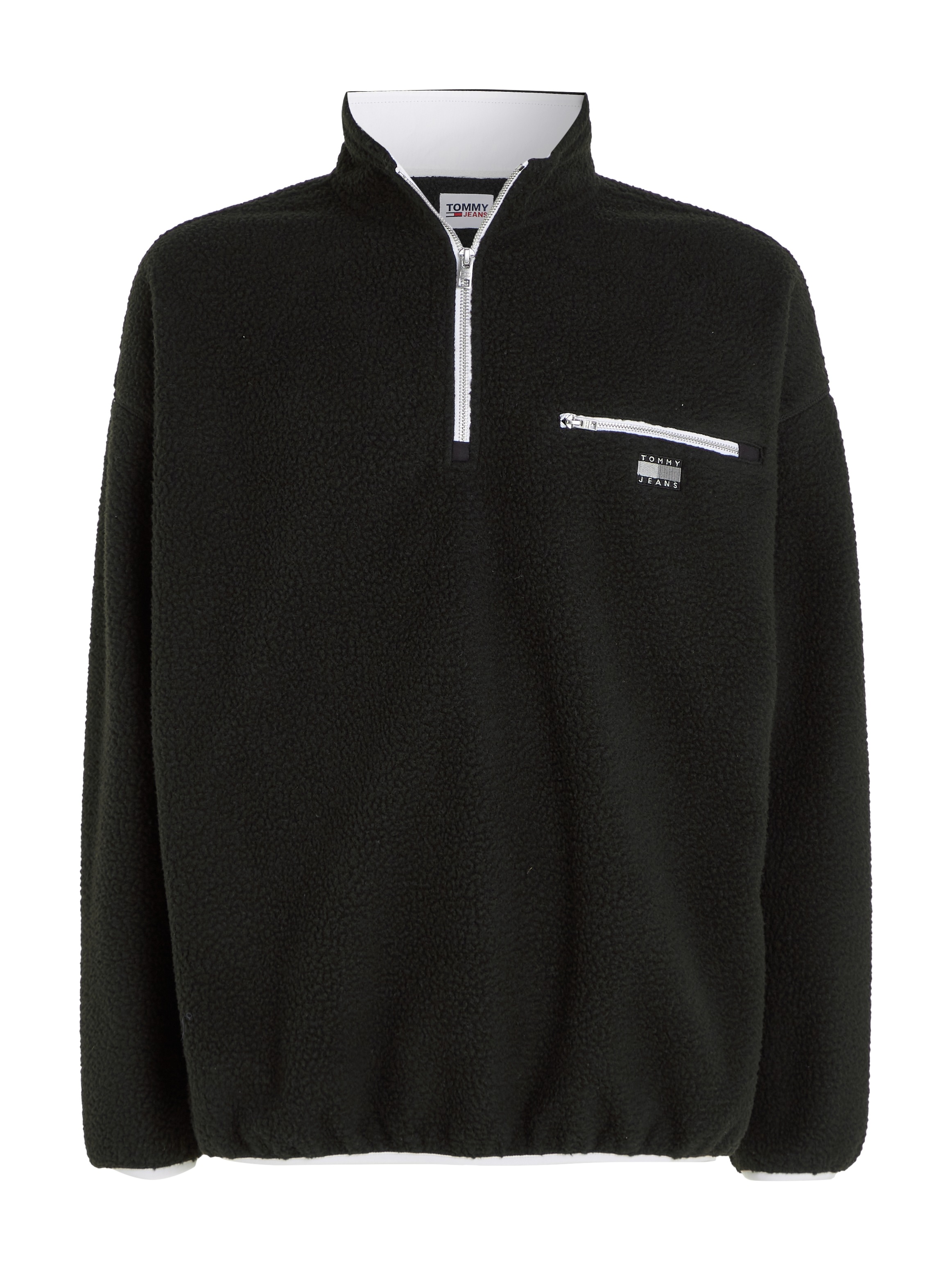 Tommy Jeans Fleecepullover »TJM OVZ TONAL 1/2 ZIP SHERPA«