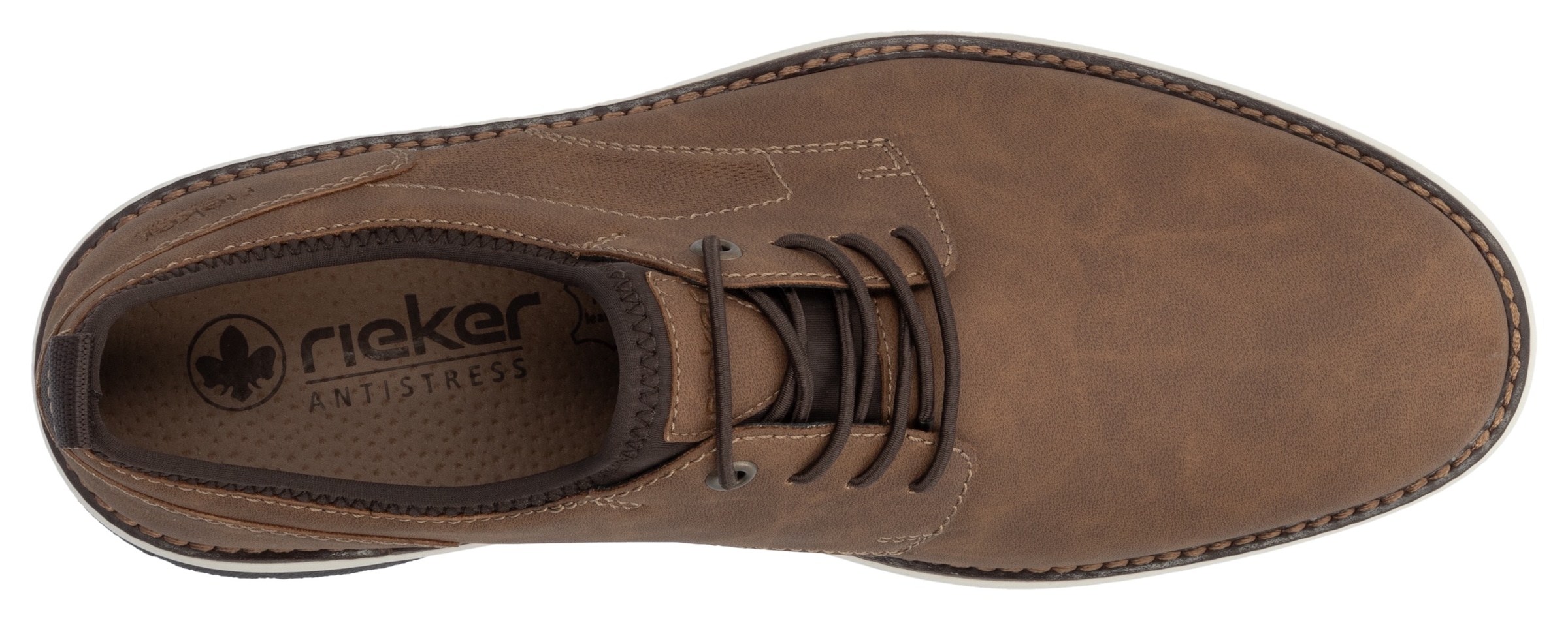 Rieker Slip-On Sneaker, Schlupfschuh, Freizeitsneaker, Halbschuh mit elastischem Einstieg