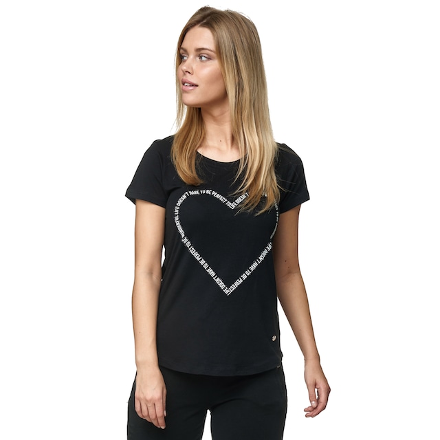 | bestellen Decay T-Shirt, mit Herz-Print BAUR