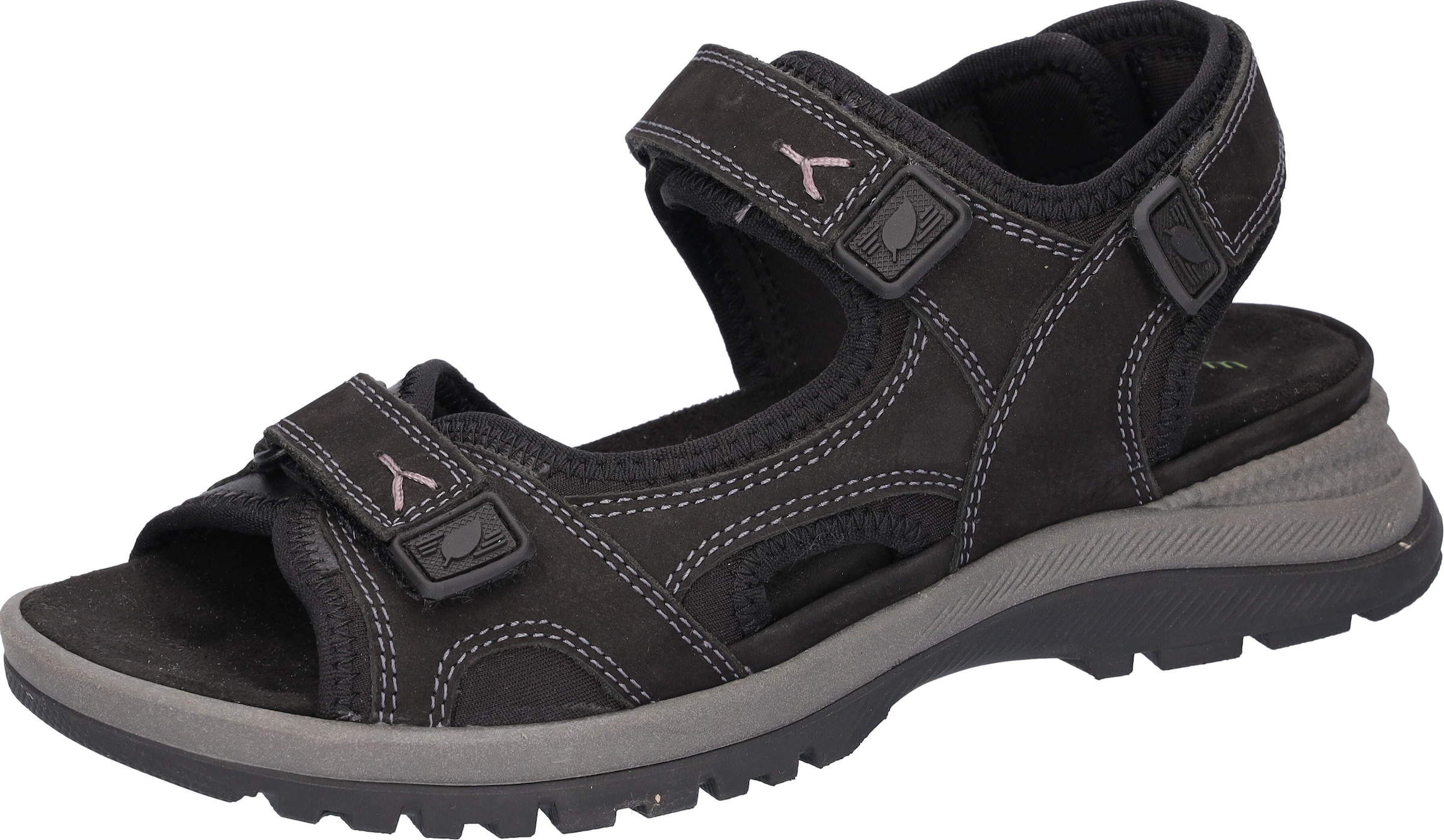 Waldläufer Trekkingsandale »H-Sora«, Outdoorschuh, Sommerschuh, Keilabsatz, in bequemer Schuhweite H