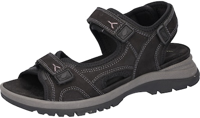 Trekkingsandale »H-Sora«, Outdoorschuh, Sommerschuh, Keilabsatz, in bequemer Schuhweite H