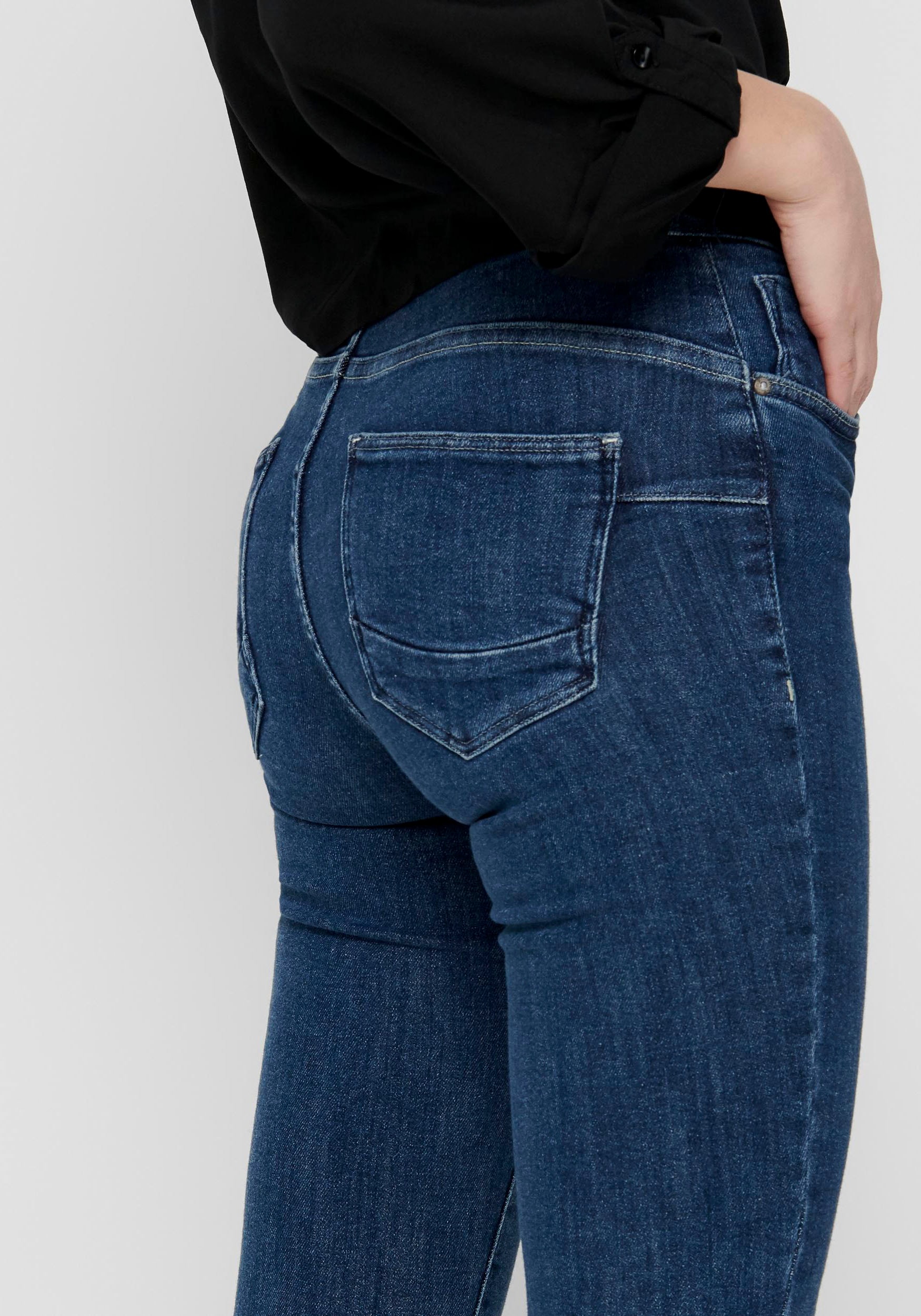 ONLY Skinny-fit-Jeans »ONLPOWER LIFE MID PUSH UP«