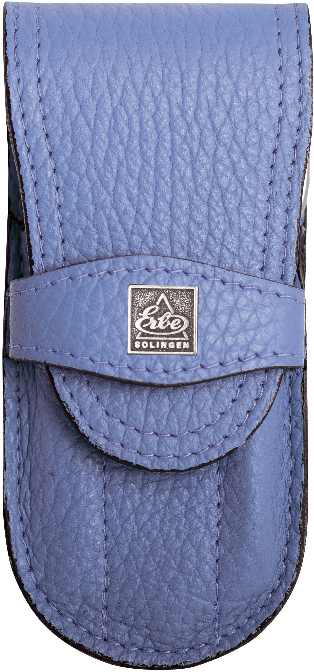 ERBE Maniküre-Etui "ERBE Maniküre Set Steck-Etui Serie "Piemont", schwarz, 4-tlg., Inox", B/H/T: 50mm x 110mm x 20mm, blau, B:50mm H:110mm T:20mm,