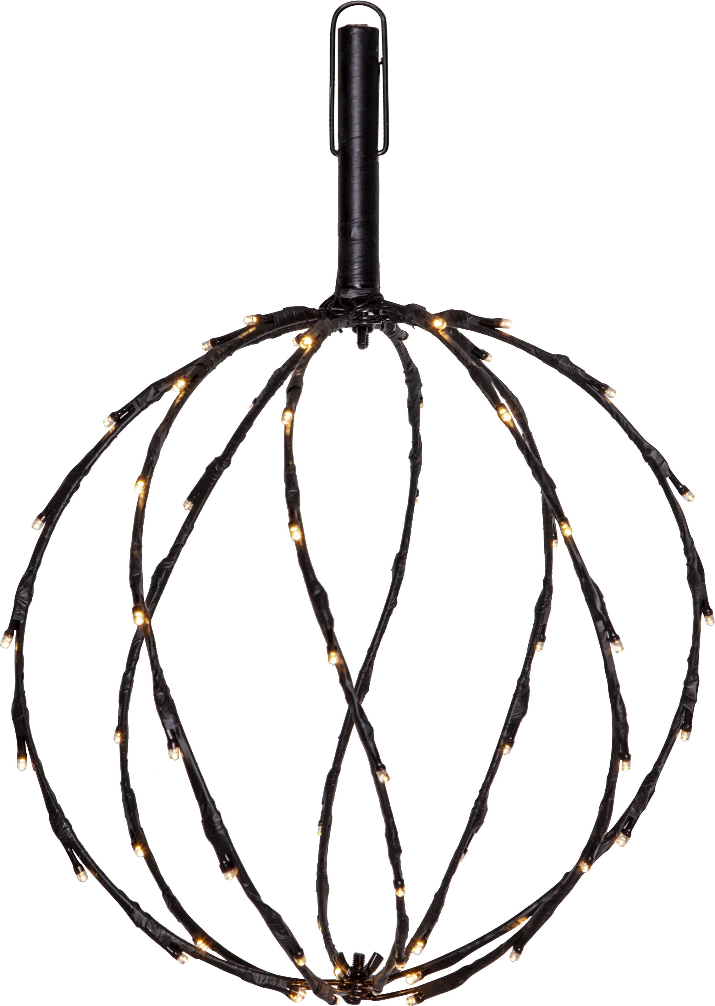 Parforce Traditional Hunting Dekolicht »Außendekoration Sphere« LED-Board 1 Stk. Warmweiß abnehmbarer Erdspieß, Haken zum Aufhängen, Batteriebetrieb, Timer
