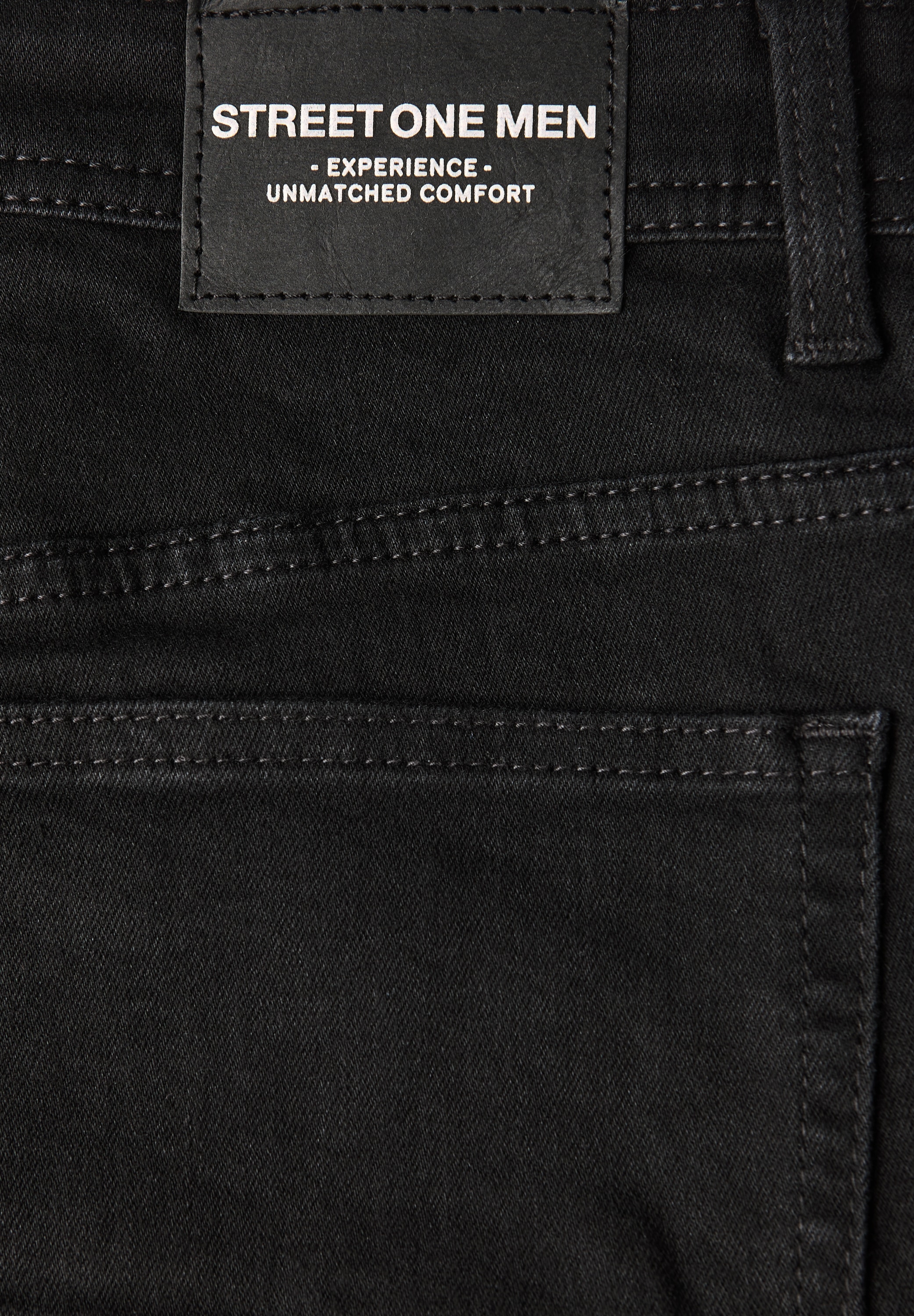 STREET ONE MEN Regular-fit-Jeans, aus Baumwolle mit Stretchanteil