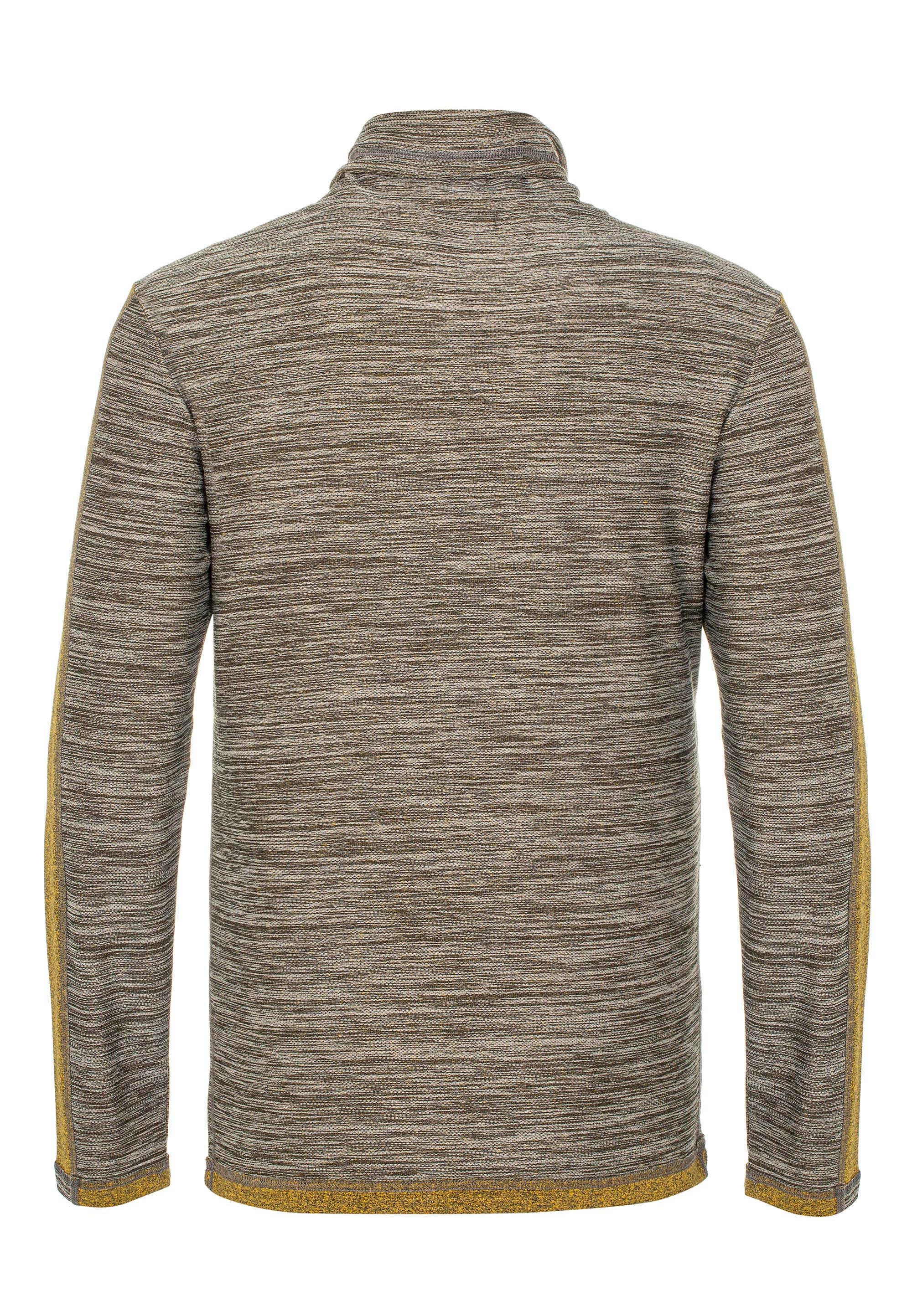 Cipo & Baxx Sweatshirt, mit kuscheligem Schalkragen