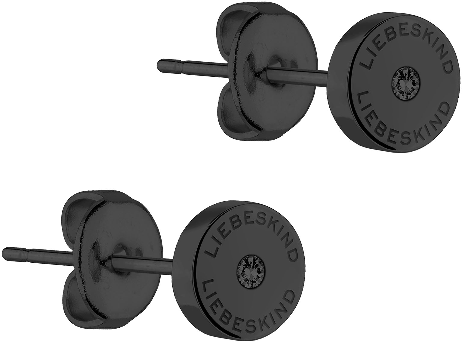 Liebeskind Berlin LJ-0549-E-07 Stud Earrings Black 7mm