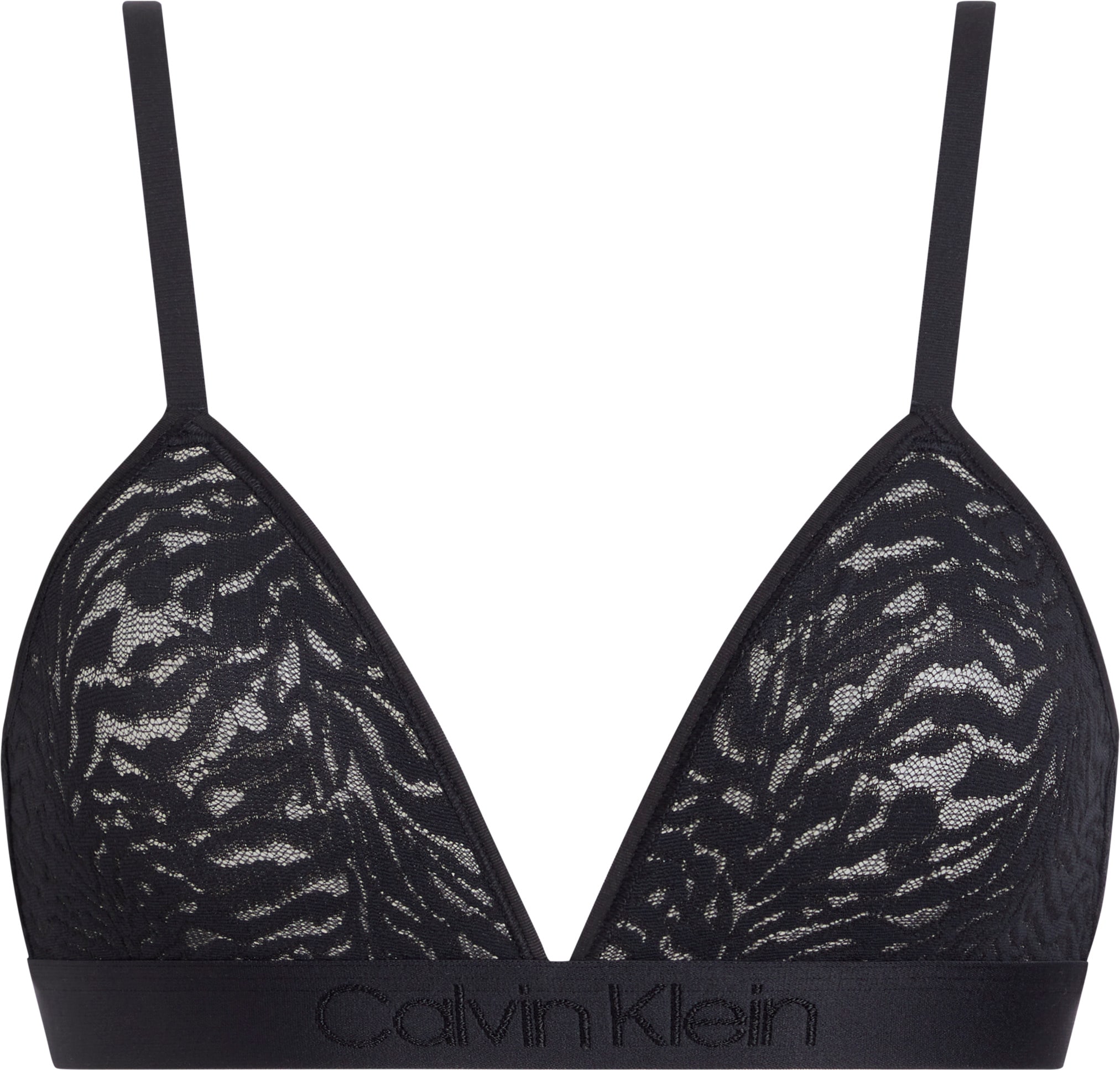 Calvin Klein Underwear Triangel-BH "UNLINED TRIANGLE", mit CK-Logostickerei