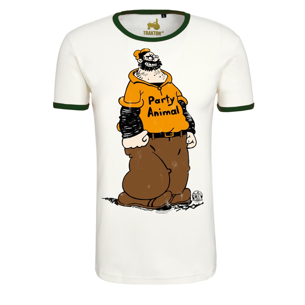 LOGOSHIRT T-Shirt »Popeye - Brutus Party Animal«