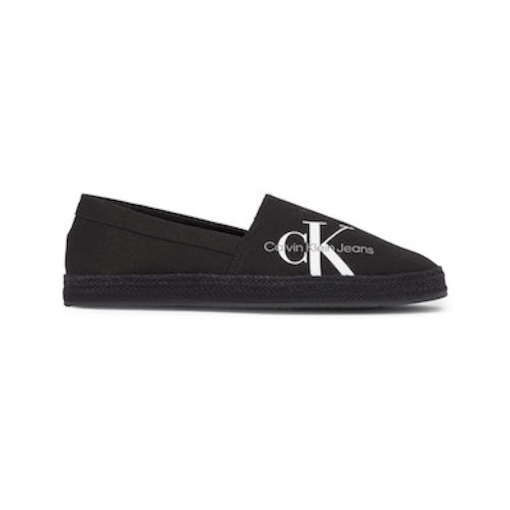 Calvin Klein Jeans Espadrille »ESPADRILLE CO«, mit Bastbesatz an der Laufsohle