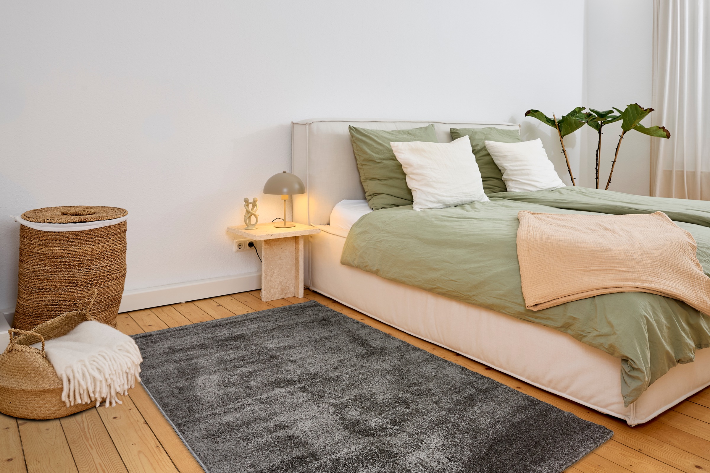 ASTRA Teppich »Sam 250«, rechteckig, 8 mm Höhe, weicher Kurzflor, Wohnzimmer, Schlafzimmer