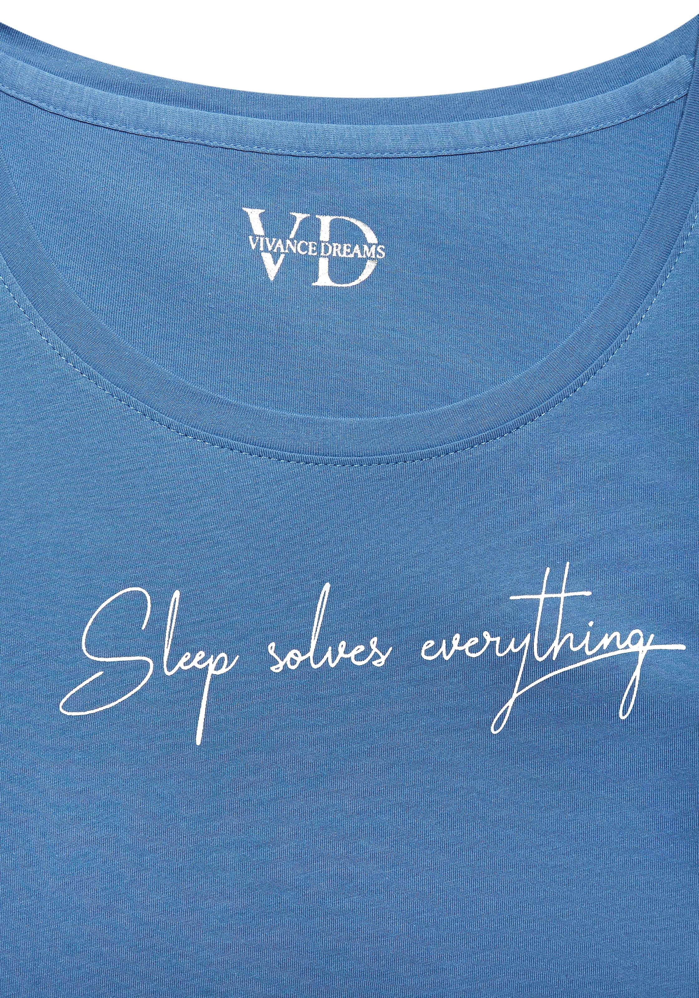 Vivance Dreams T-Shirt, Mit kleinem Frontprint