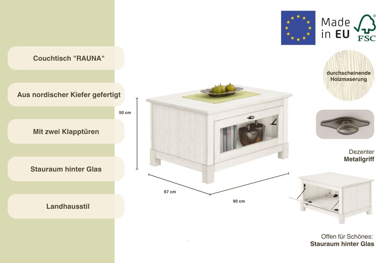 Thumbnail - OTTO home "Rauna" Breite 90 cm, FSC-zertifiziertes Massivholz