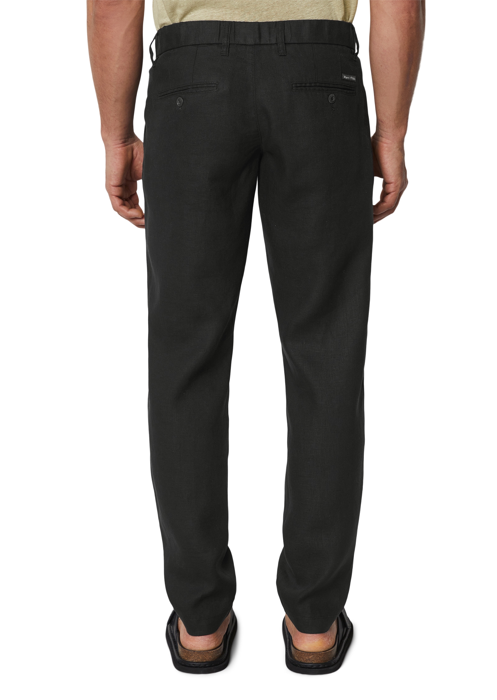Marc O'Polo Leinenhose »Osby jogger pleats«