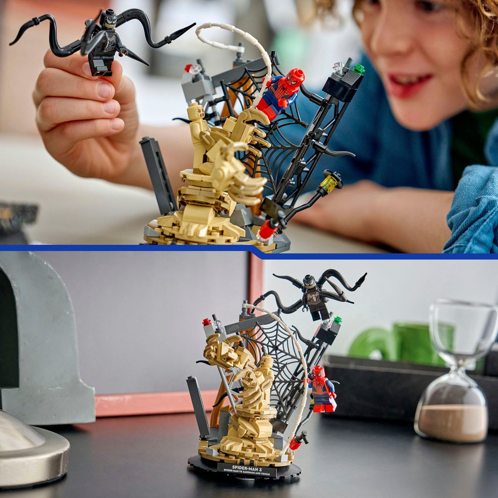 LEGO® Konstruktionsspielsteine »Großer Showdown: Spider-Man vs. Sandman (76334), LEGO Super Heroes« Made in Europe