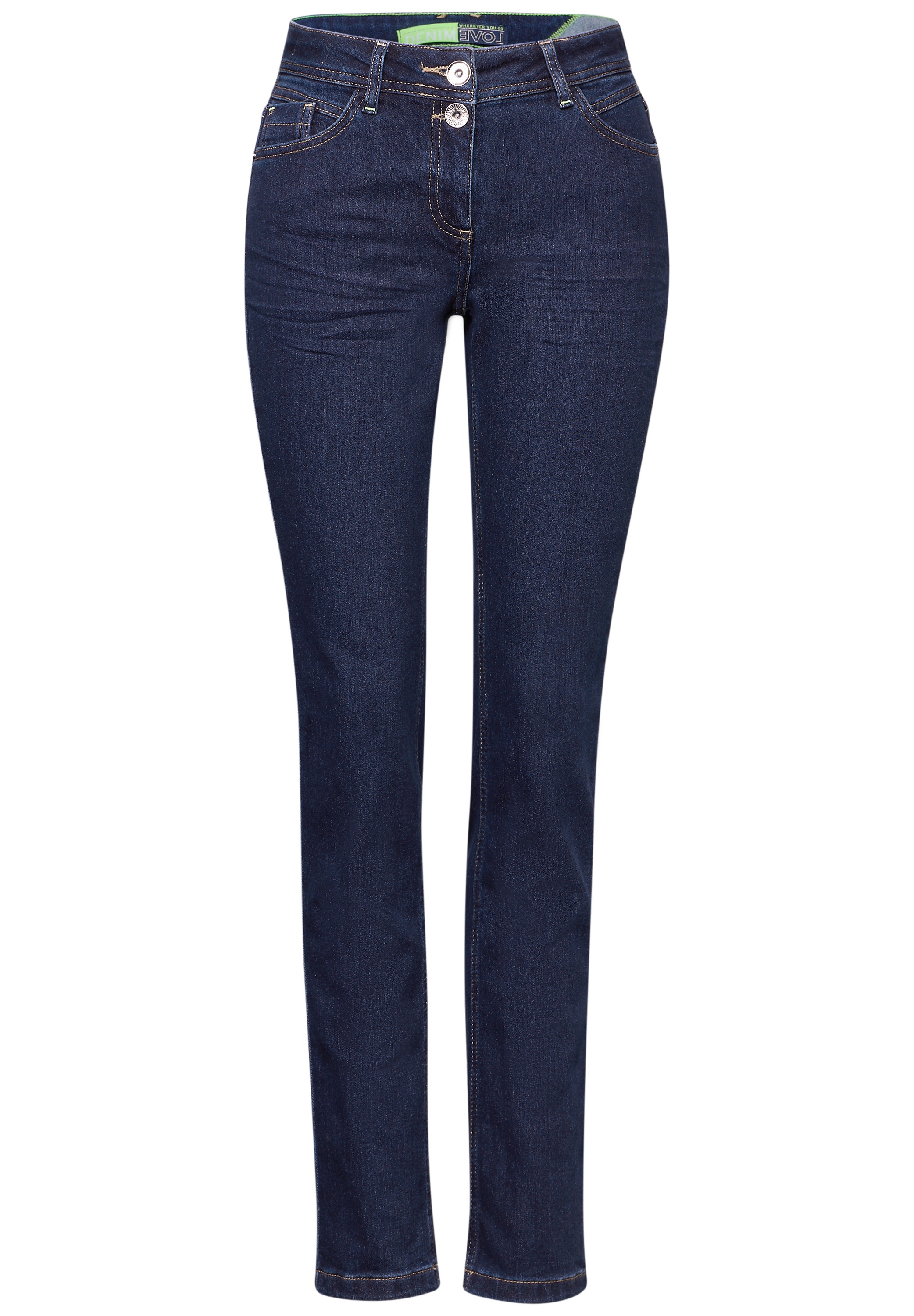 Cecil Slim-fit-Jeans, Middle Waist