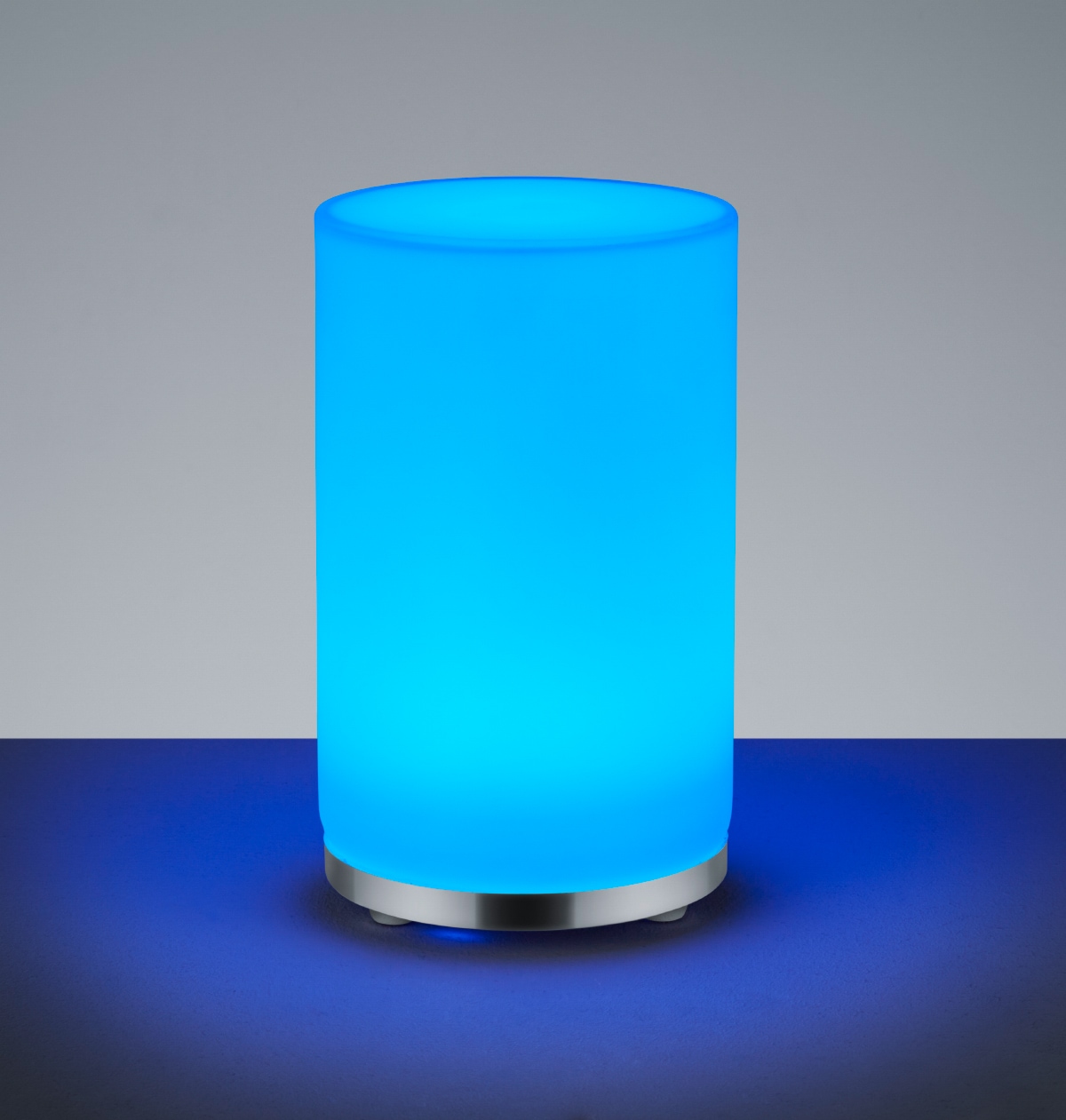 Glasschirm, Fernbedienung, inkl. Nachttischlampe, LED | TRIO BAUR 3000 1 Kelvin Leuchten flammig-flammig, Tischleuchte »John«, warmweiß