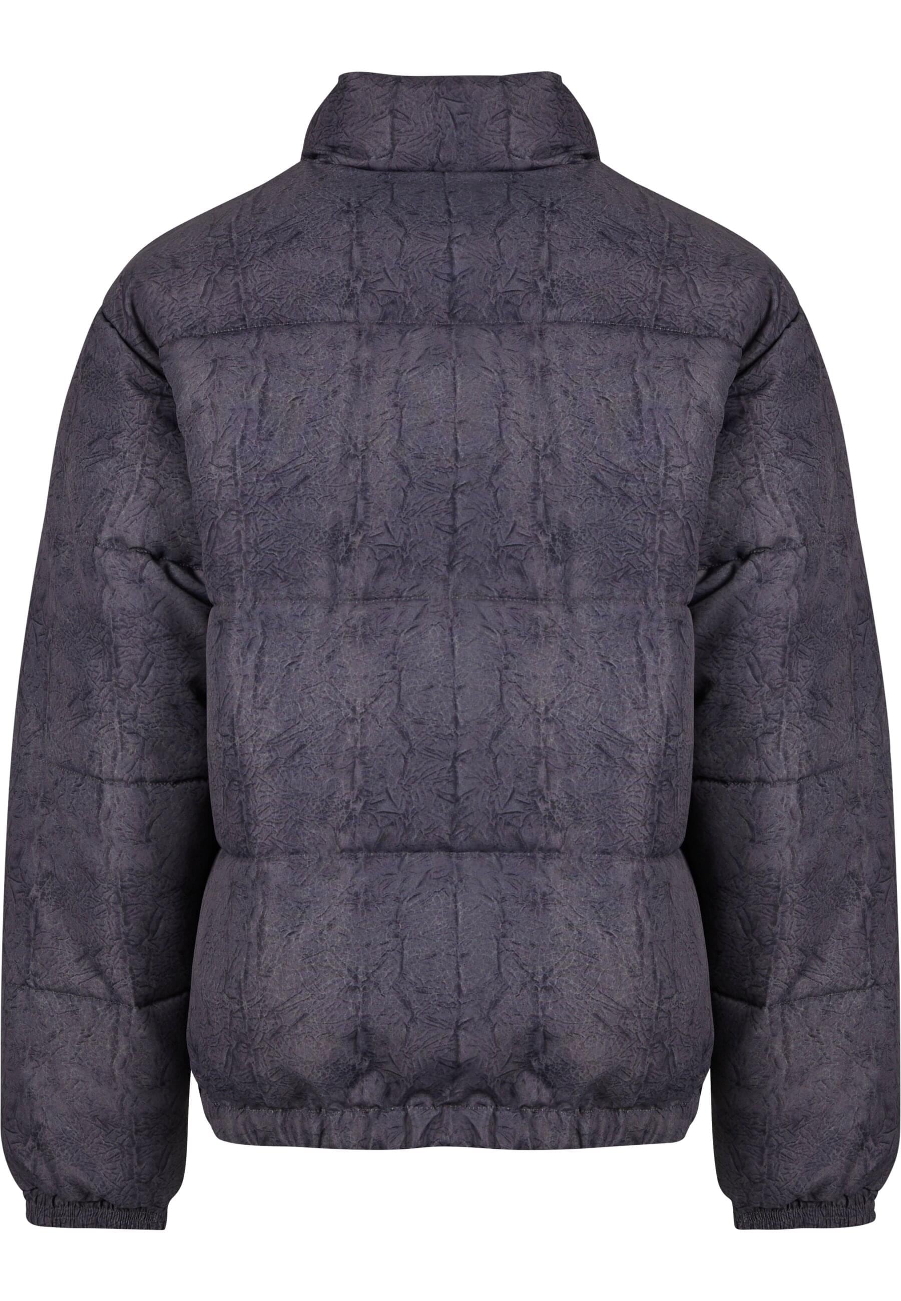Karl Kani Winterjacke »Karl Kani Karl Kani Retro Crackle Print Puffer Jacket«, (1 St.), ohne Kapuze