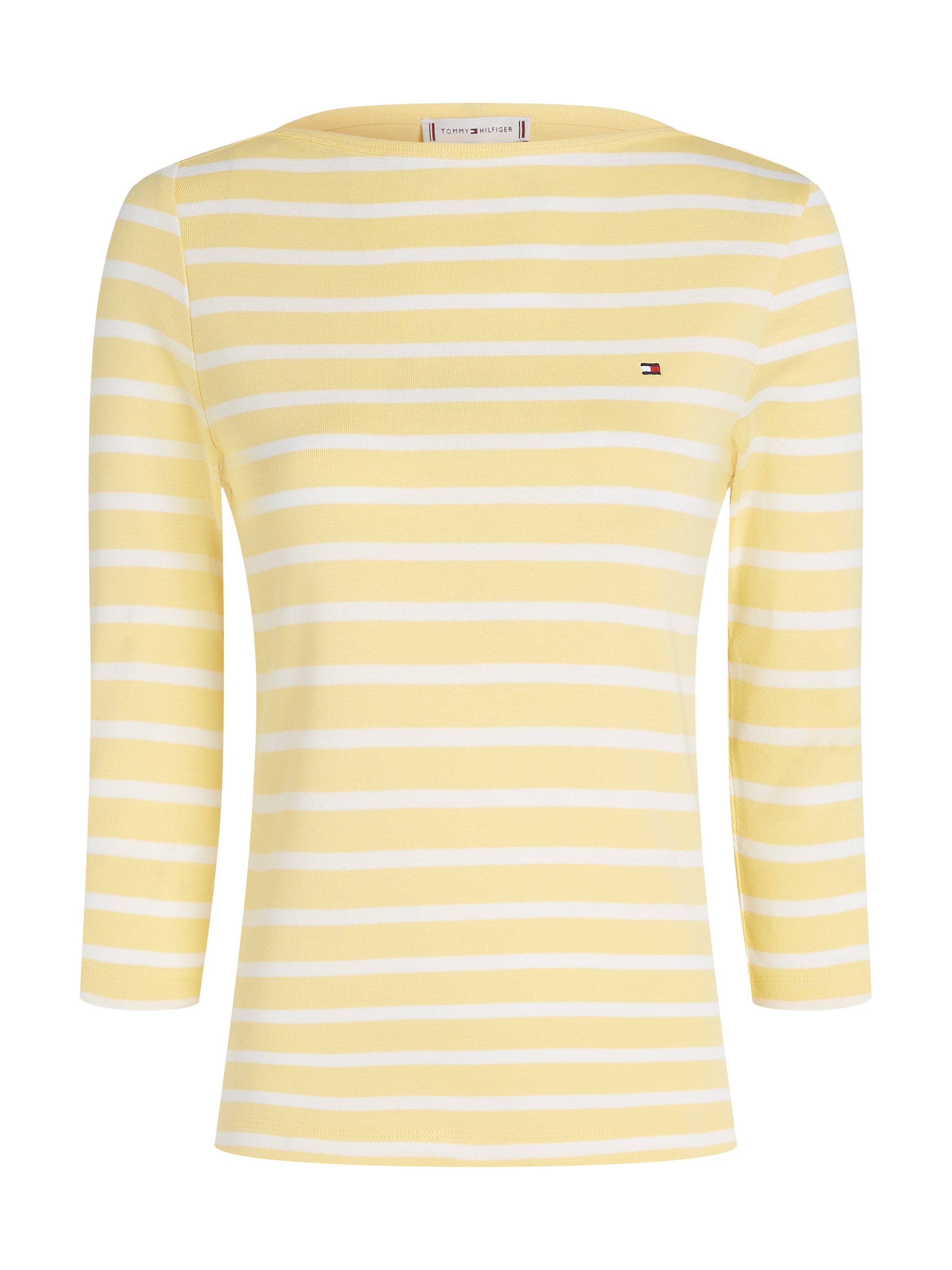 Tommy Hilfiger 3/4-Arm-Shirt »NEW CODY SLIM BOAT-NK 3/4SLV«, mit Logostickerei