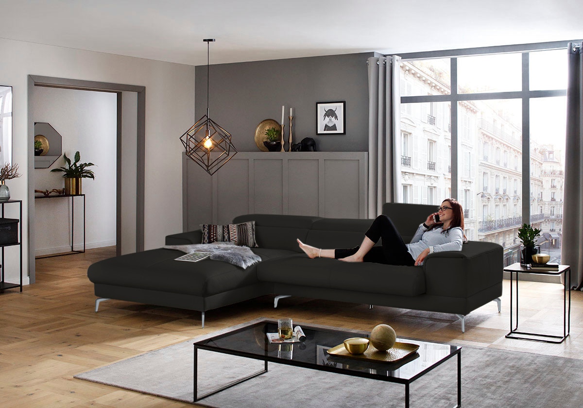 W.SCHILLIG Ecksofa "piedroo, Designsofa mit tollem Sitzkomfort, bequem und günstig online kaufen