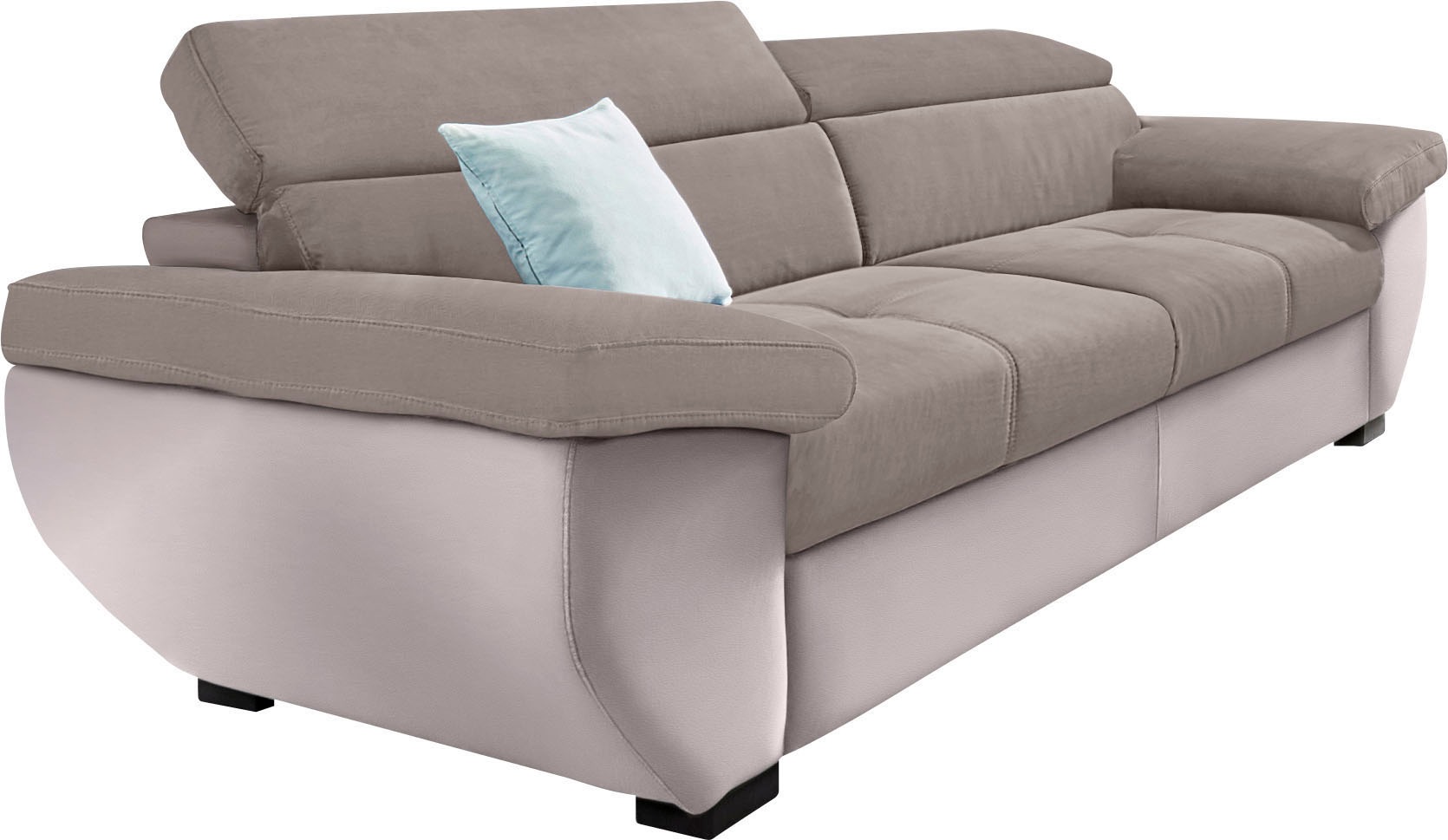 COTTA 2,5-Sitzer "Speedway" Big-Sofa mit Kopfteilverstellung