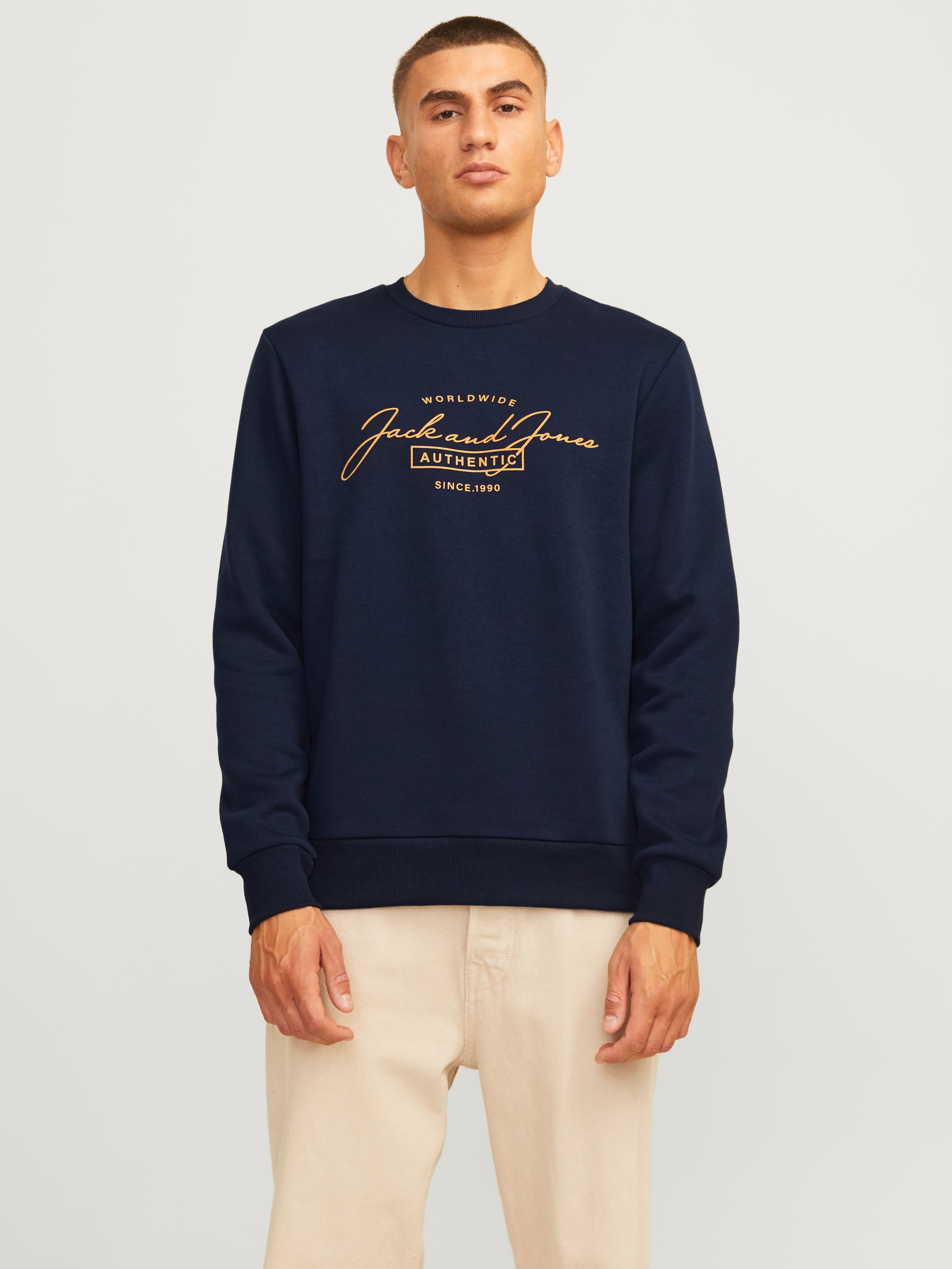 Jack & Jones Sweatshirt "JJFERRIS SWEAT CREW NECK" günstig online kaufen