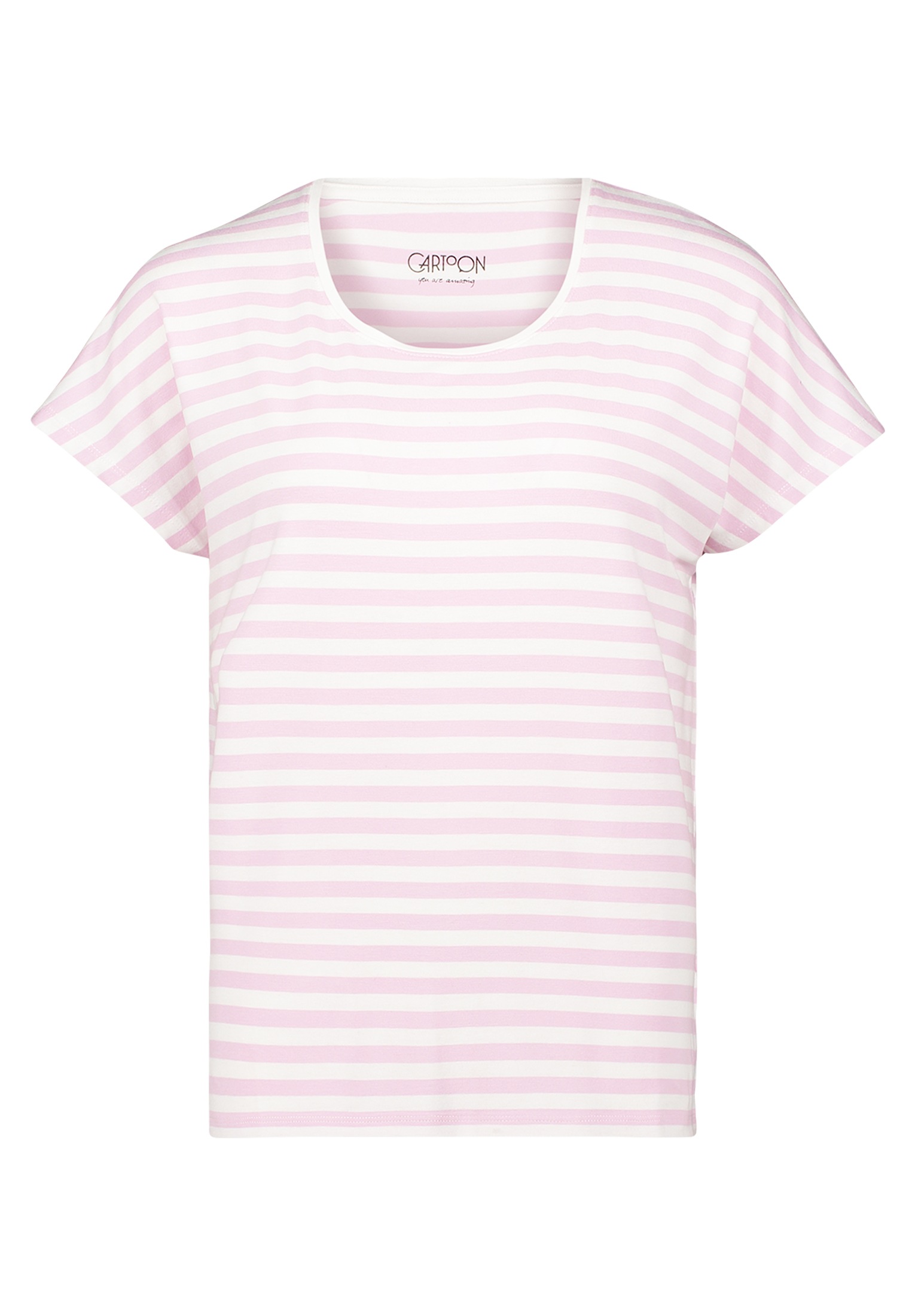 Cartoon Kurzarmshirt "Cartoon Basic Shirt mit Rundhalsausschnitt", (1 tlg.) günstig online kaufen