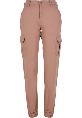 Cargohose »Urban Classics Damen Ladies High Waist Cargo Pants«, (1 tlg.)