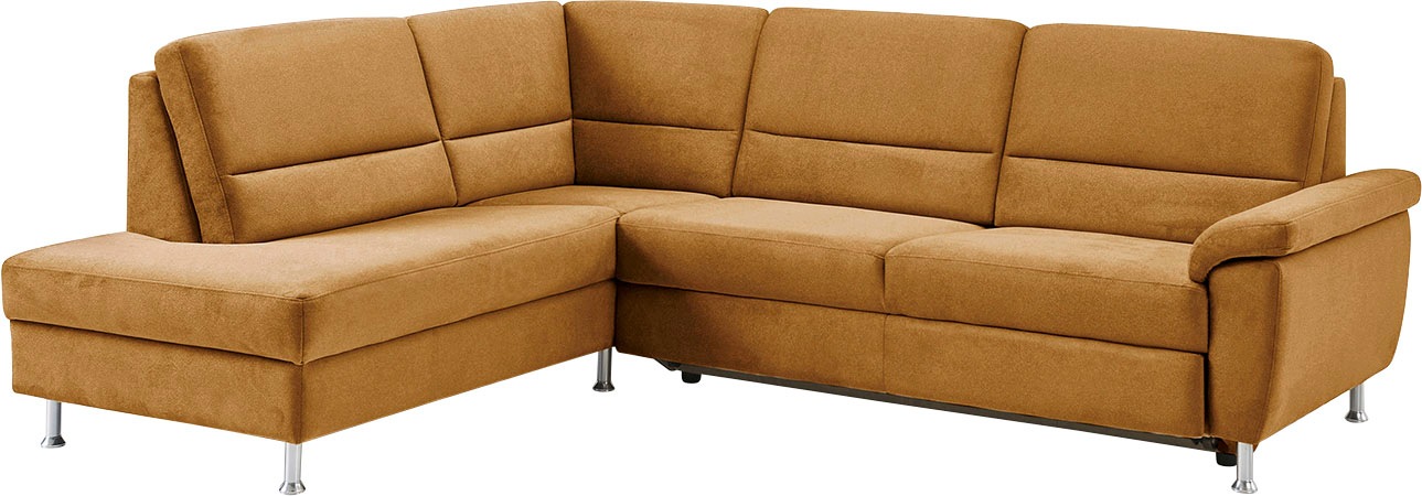 Thumbnail - CALIZZA INTERIORS Ecksofa "Onyx L-Form", Ottomane links oder rechts, wahlweise mit Bettfunktion, Breite 257 cm