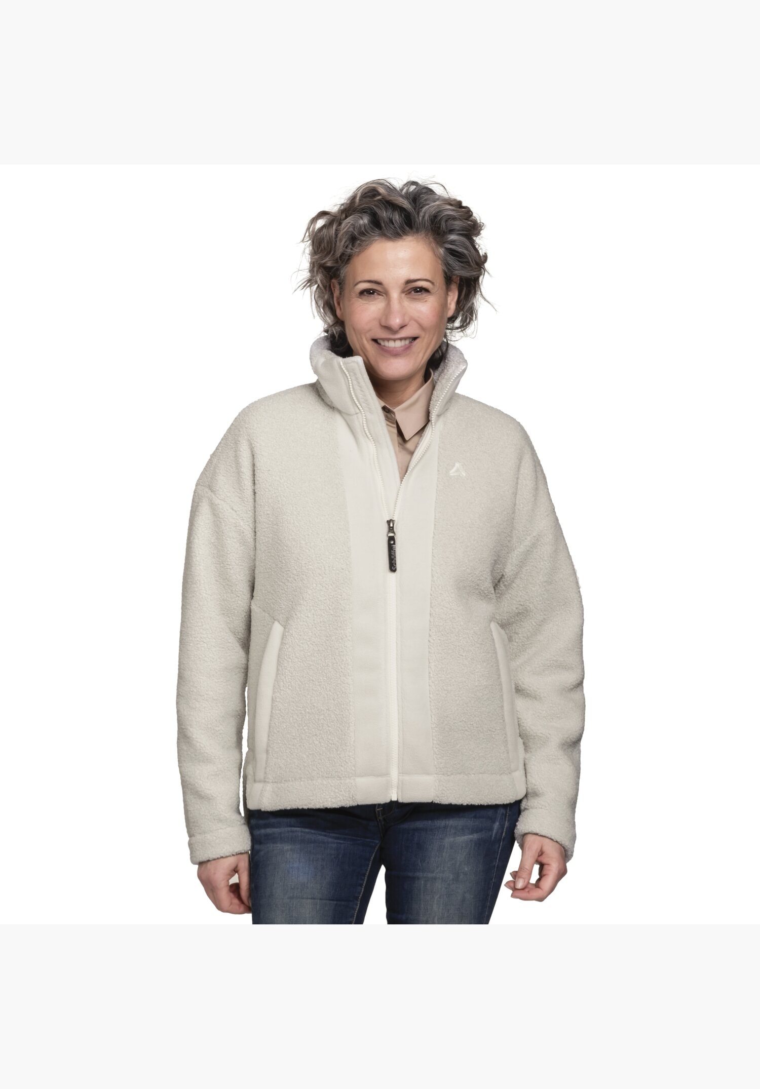 Schöffel Fleecejacke "Fleece Jk Style Kalmor WMS" für Trekking und Wandern geeignet, mit Reißverschluss, aus Polyester