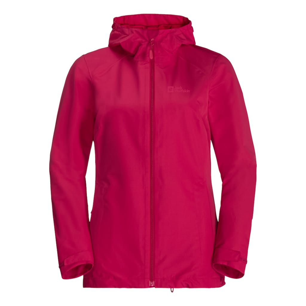 Jack Wolfskin Outdoorjacke »BESLER 2L JKT W«, mit Kapuze