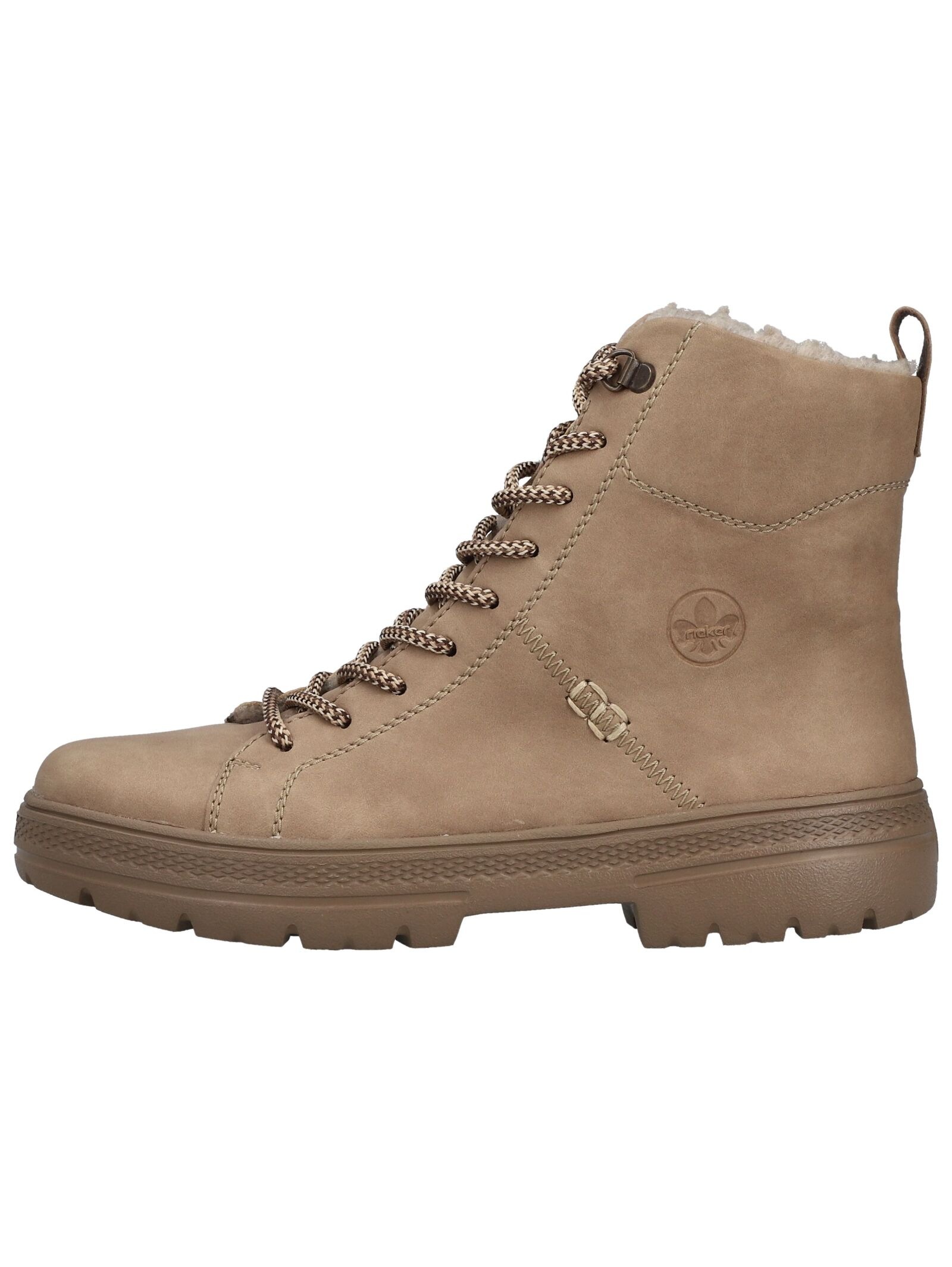 Rieker Schnürstiefelette "Rieker Stiefelette Lederimitat" günstig online kaufen