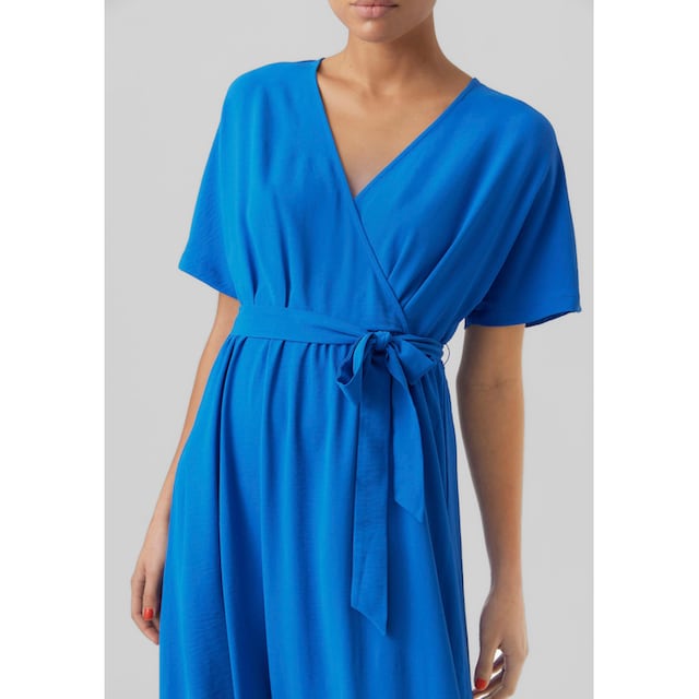 »VMUTA kaufen ANKLE V-NECK Blusenkleid BTQ« | für S/S WVN BAUR Moda Vero DRESS