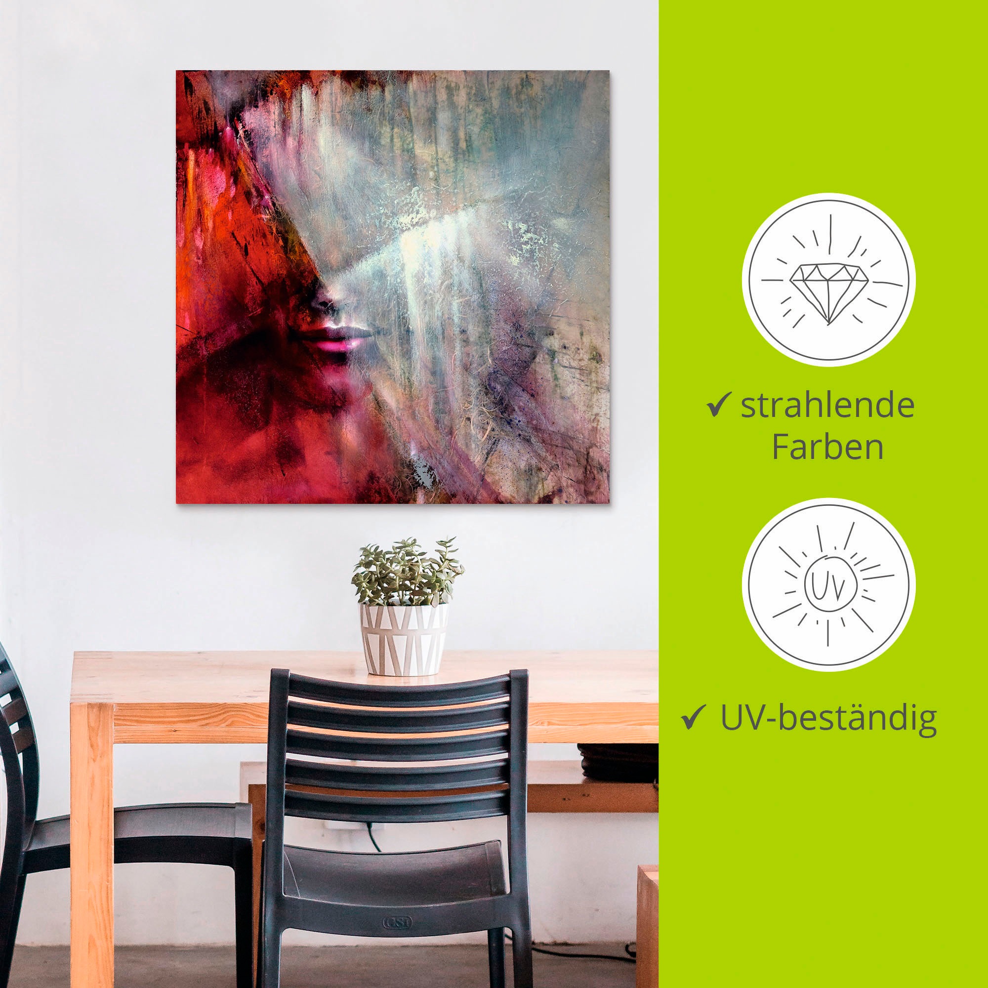 Artland Wandbild »Julia«, Frau, (1 St.), als Alubild, Outdoorbild, Leinwandbild, Poster in verschied. Größen