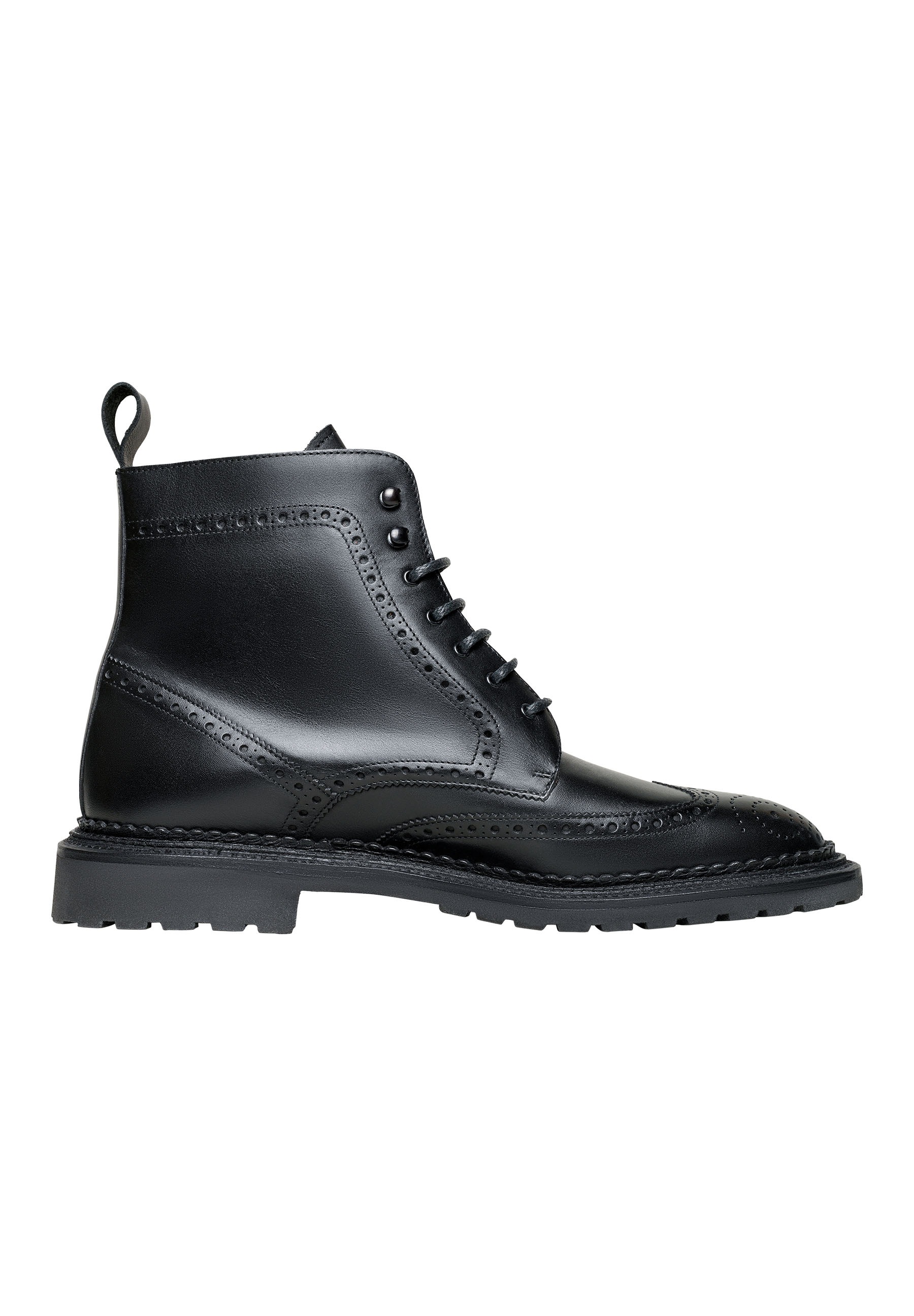 Henry Stevens Schnürboots »Winston FBDB1 Businessschuh«, Herrenstiefel Lederschuhe handgefertigt, Schnürstiefel Herren