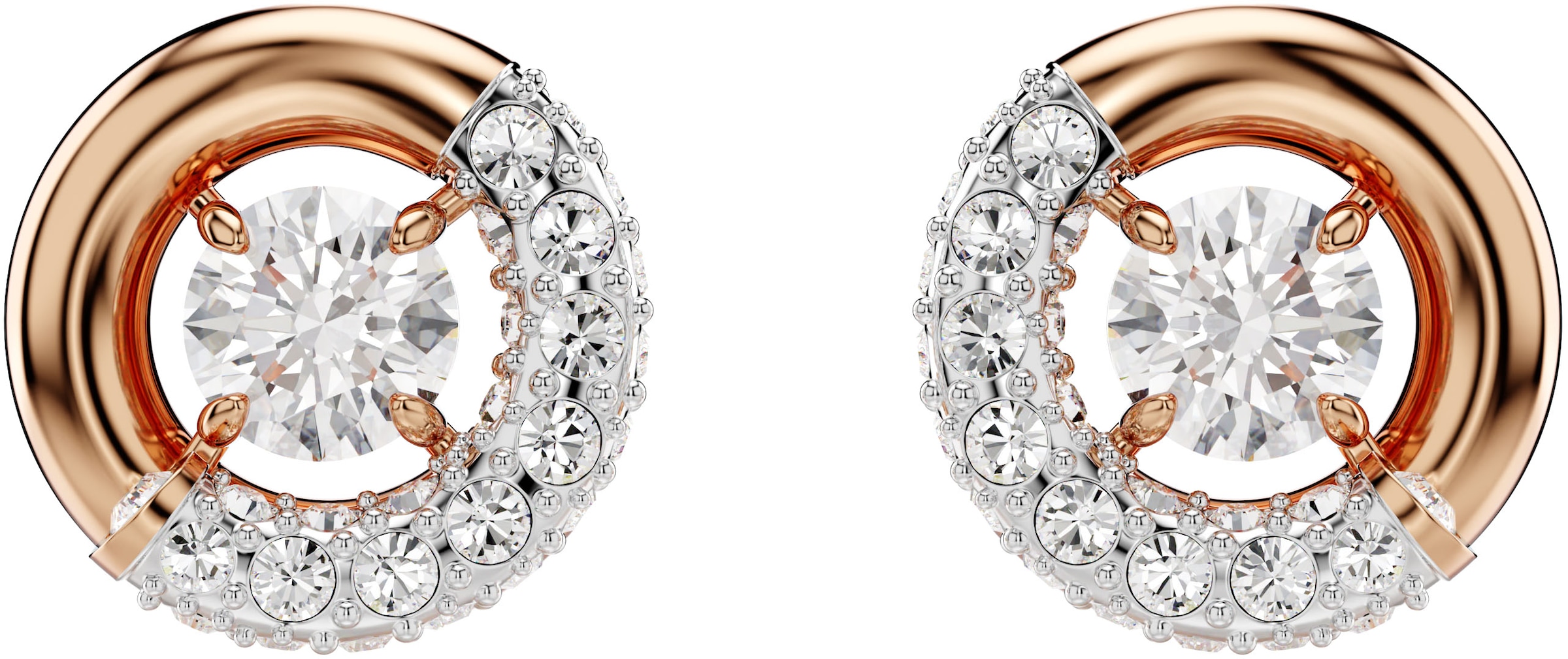 Swarovski Paar Ohrstecker »Schmuck Geschenk Dextera Ohrringe, 5692258«, mit Swarovski® Zirkonia (synth.)