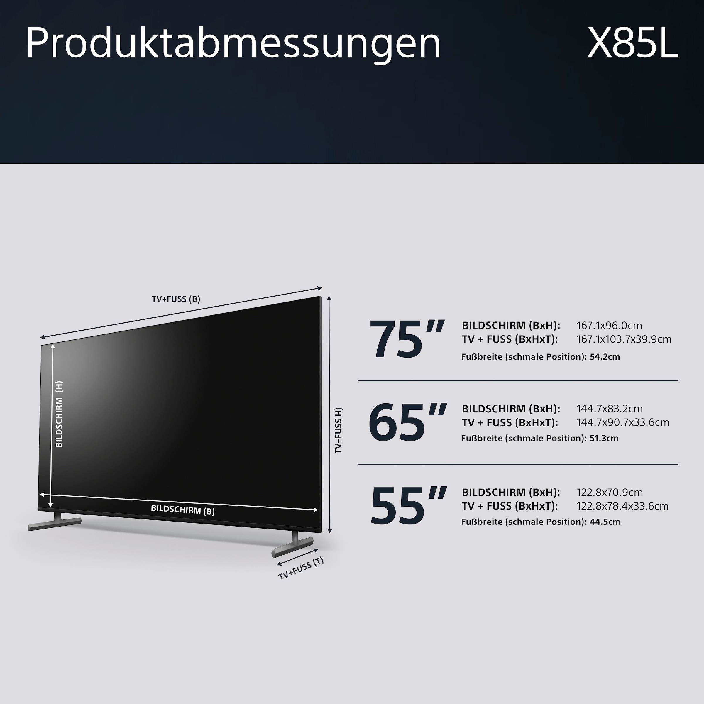 Sony LED-Fernseher »KD-65X85L«, 164 cm/65 TV-Android Ultra BAUR 4K Zoll, Google | TV-Smart-TV HD